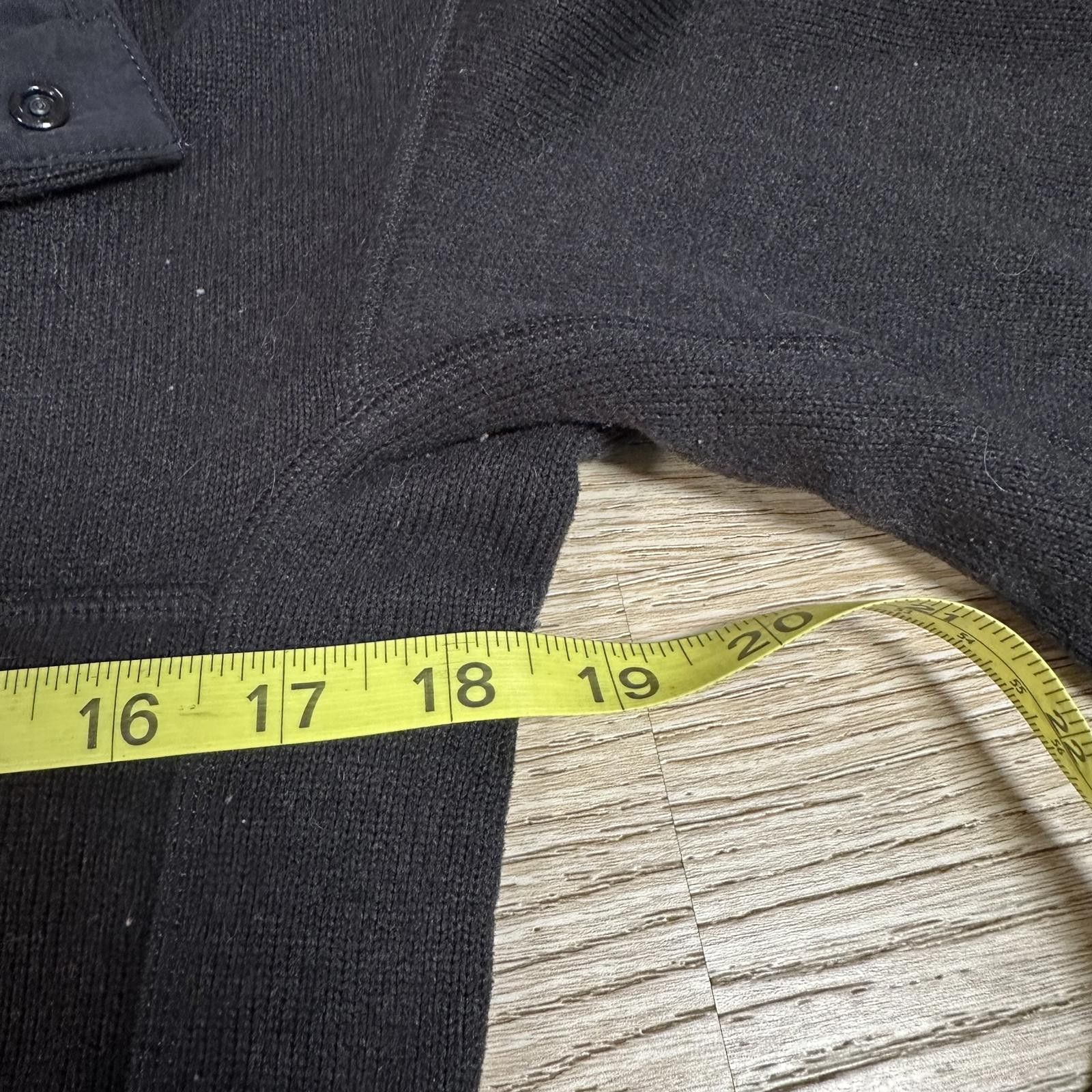 Patagonia Patagonia Womens Fleece Pullover Small Black Snap Button Size S / US 4 / IT 40 - 8 Thumbnail