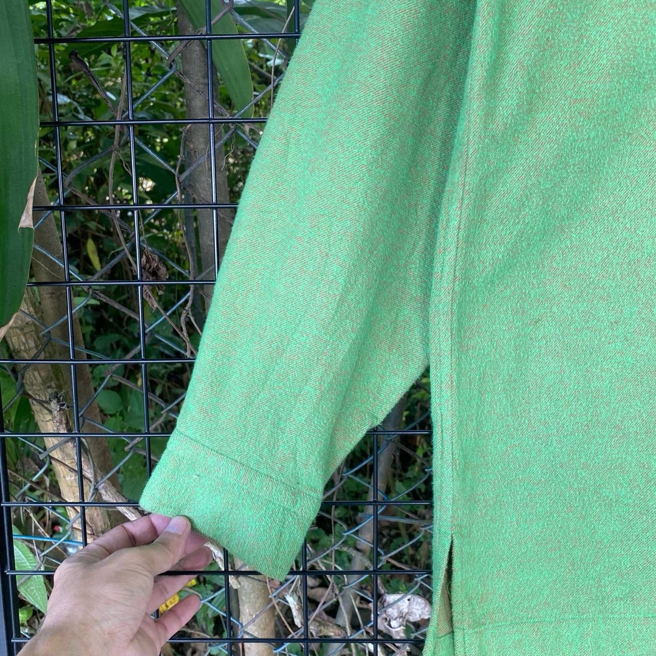 Issey Miyake Vintage Issey Miyake Men Green Colour Size US L / EU 52-54 / 3 - 4 Thumbnail