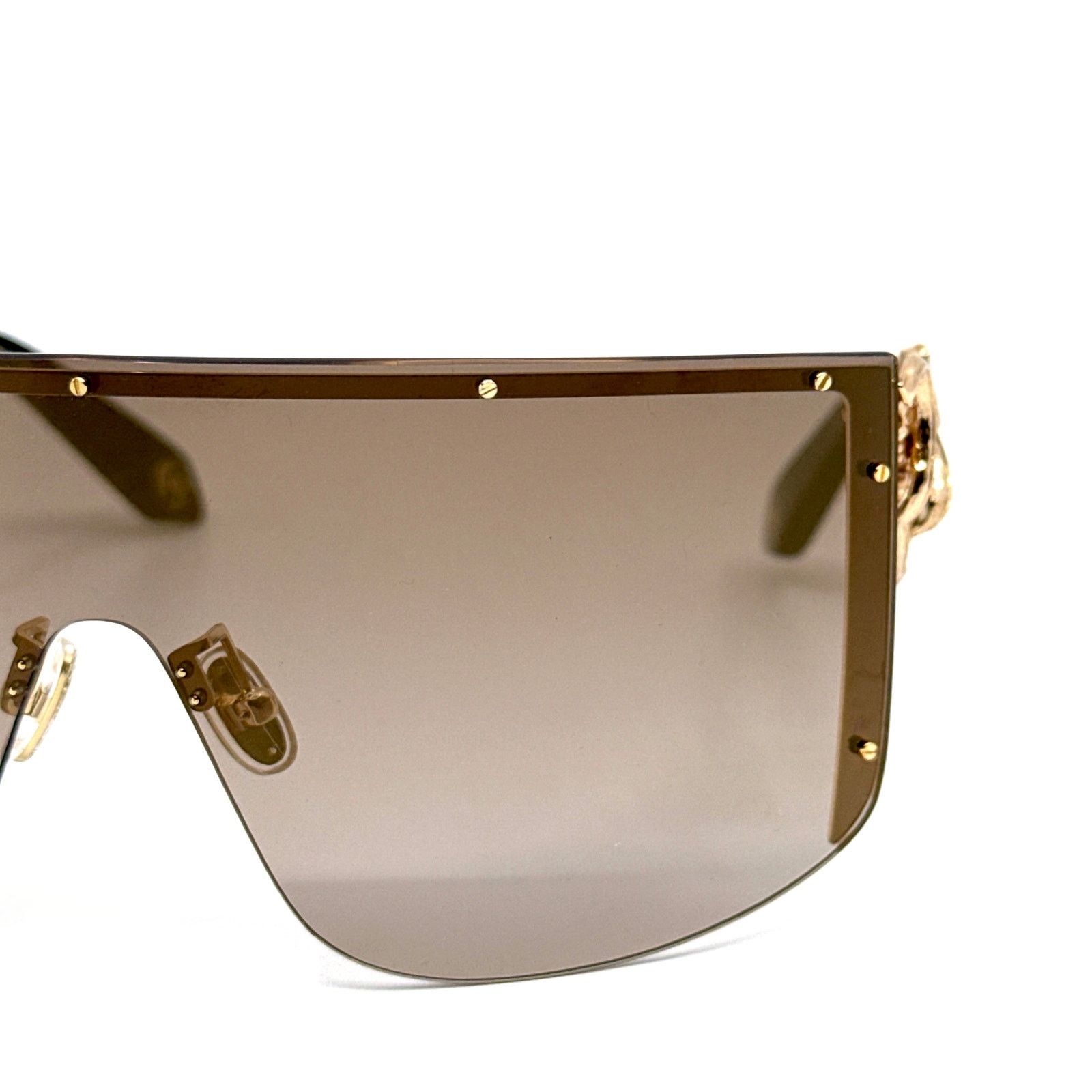 Roberto Cavalli New, ROBERTO CAVALLI Sunglasses SRC015 Col.300G Authentic Size ONE SIZE - 6 Thumbnail