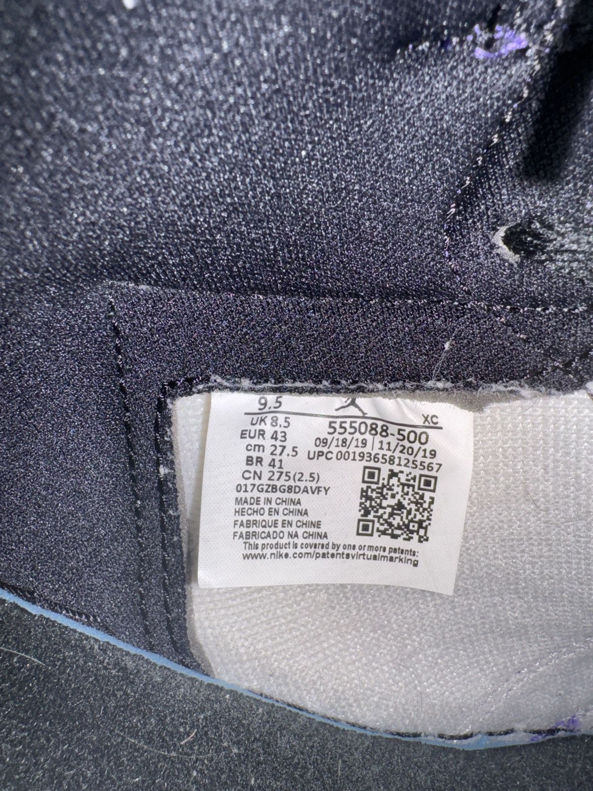 Jordan Brand AJ1 Court Purple Size US 9.5 / EU 42-43 - 7 Thumbnail