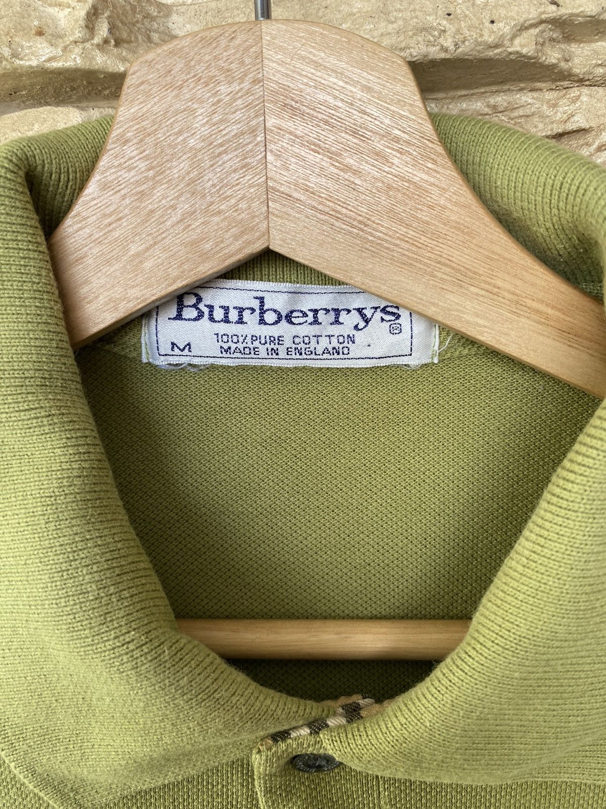 Burberry Vintage Burbery England Made Nova Check Polo Shirt Size US M / EU 48-50 / 2 - 5 Thumbnail