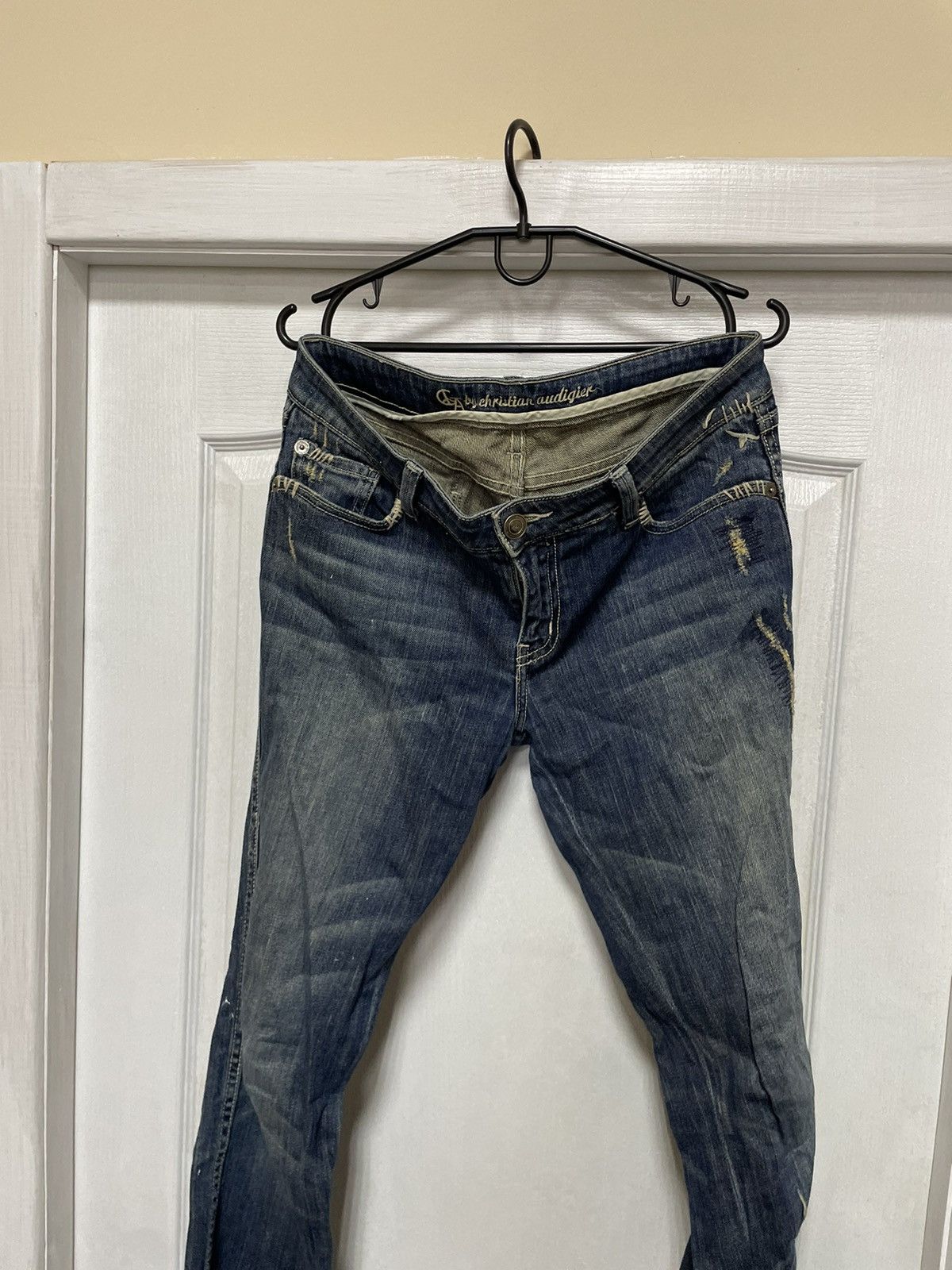 Japanese Brand × Vintage Vintage Ed Hardy by Christian Audigier Japanese Dragon Jeans Size US 31 - 6 Thumbnail