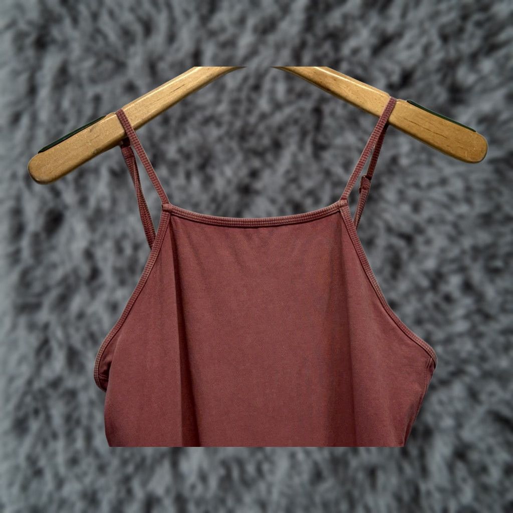 Free People FP Movement Hot Shot Midi Dress Womens Small Pink Built-in Bra Shorts Tank Dress Size 28" / US 6 / IT 42 - 1 Thumbnail