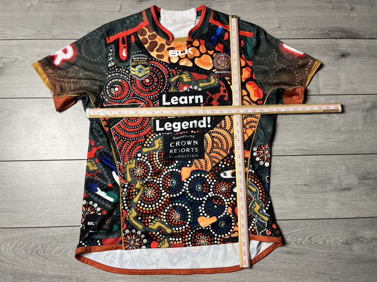 Other BLK NRL HARVEY NORMAN All Stars Rugby League Jersey Large Size US L / EU 52-54 / 3 - 6 Thumbnail