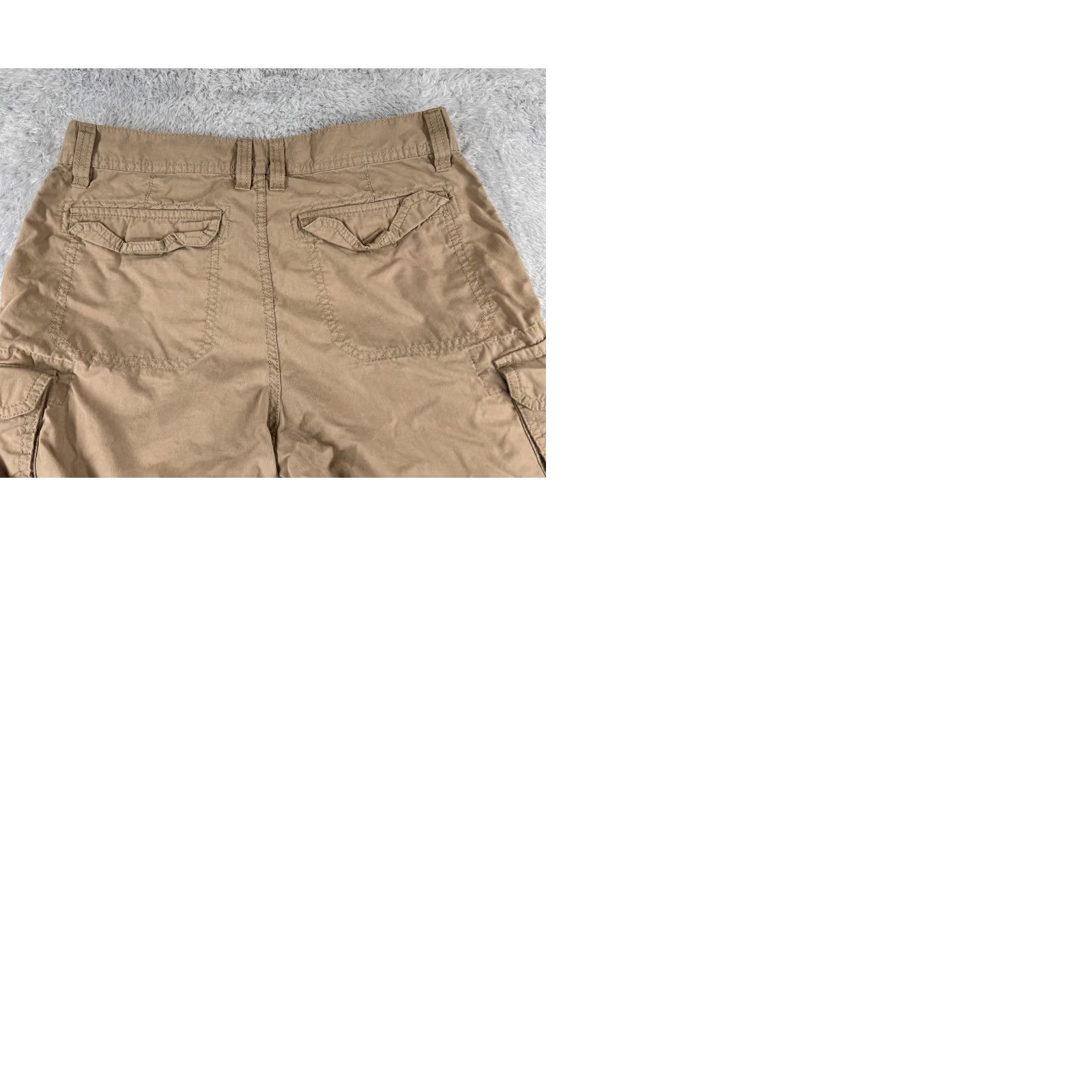 Vintage Sonoma Pants Mens 30 Beige Convertible Cargo Hiking Camping Backpacking 30x30 Pants Beige Mens Regular Straight Khakis Convertible Cargo Hiking 30x30 Size US 30 / EU 46 - 10 Thumbnail