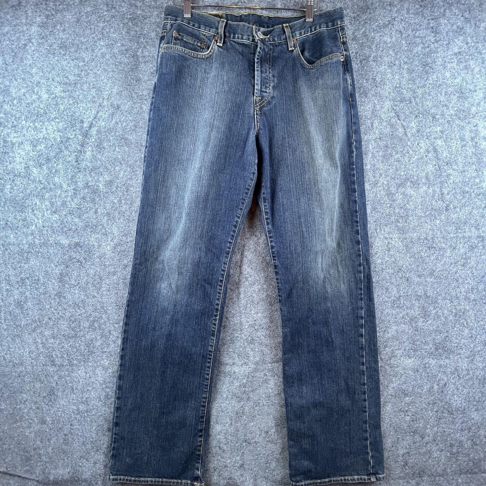 Lucky Brand Lucky Brand Dungarees Mens 34 Straight Low Rise Boot Button Size US 34 / EU 50 - 1 Thumbnail