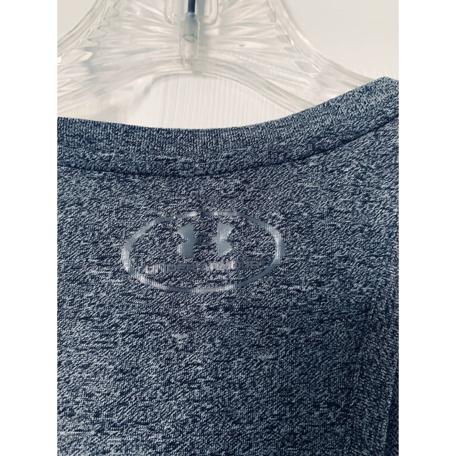 Under Armour Under Armour Threadborne Womens XS Grey Heather Racerback Active Tank Top Size XS / US 0-2 / IT 36-38 - 6 Thumbnail