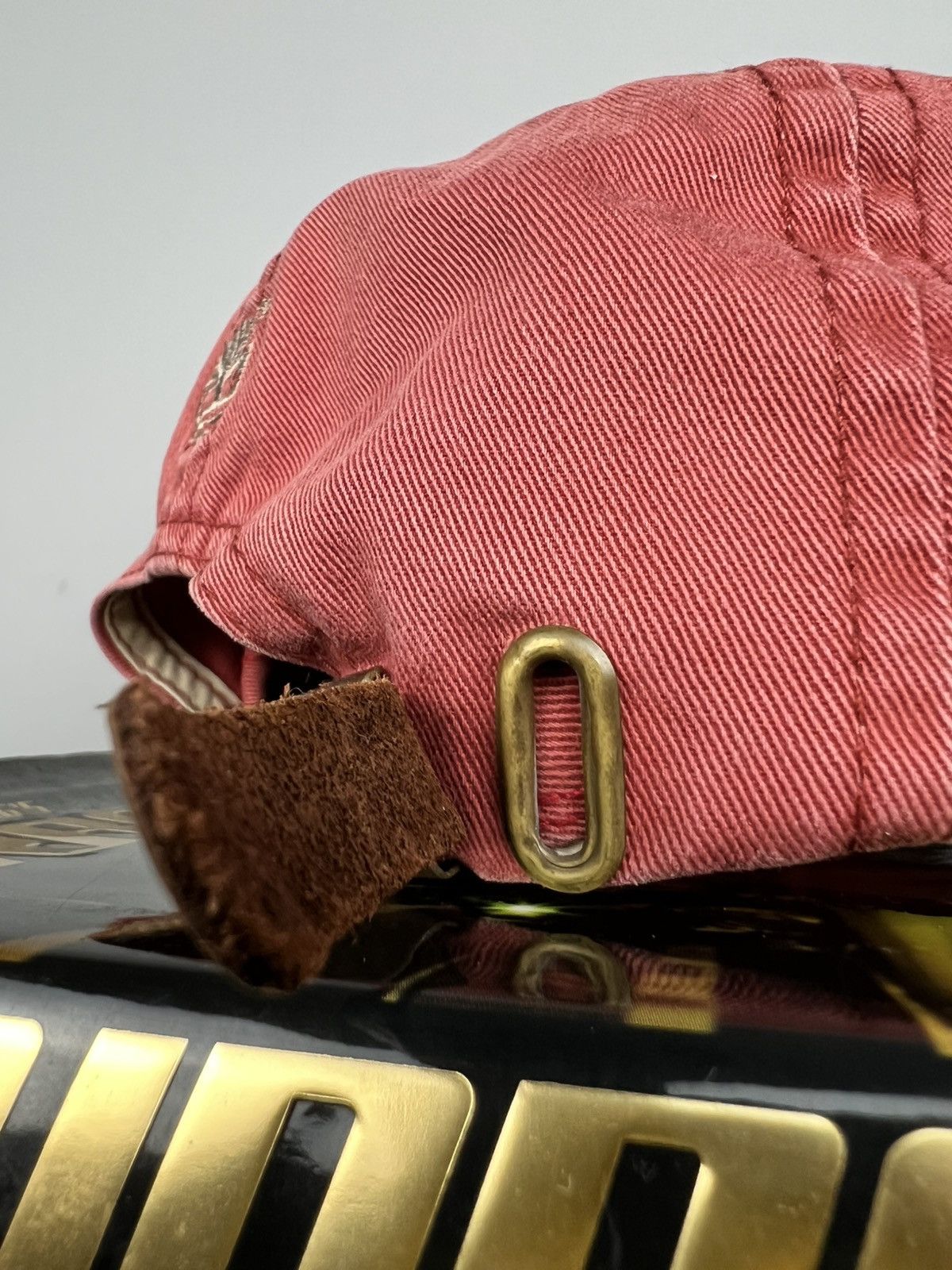 Timberland × Vintage Timberland Vintage Dadhat Cat Leather belt Weathergear faded Size ONE SIZE - 6 Thumbnail