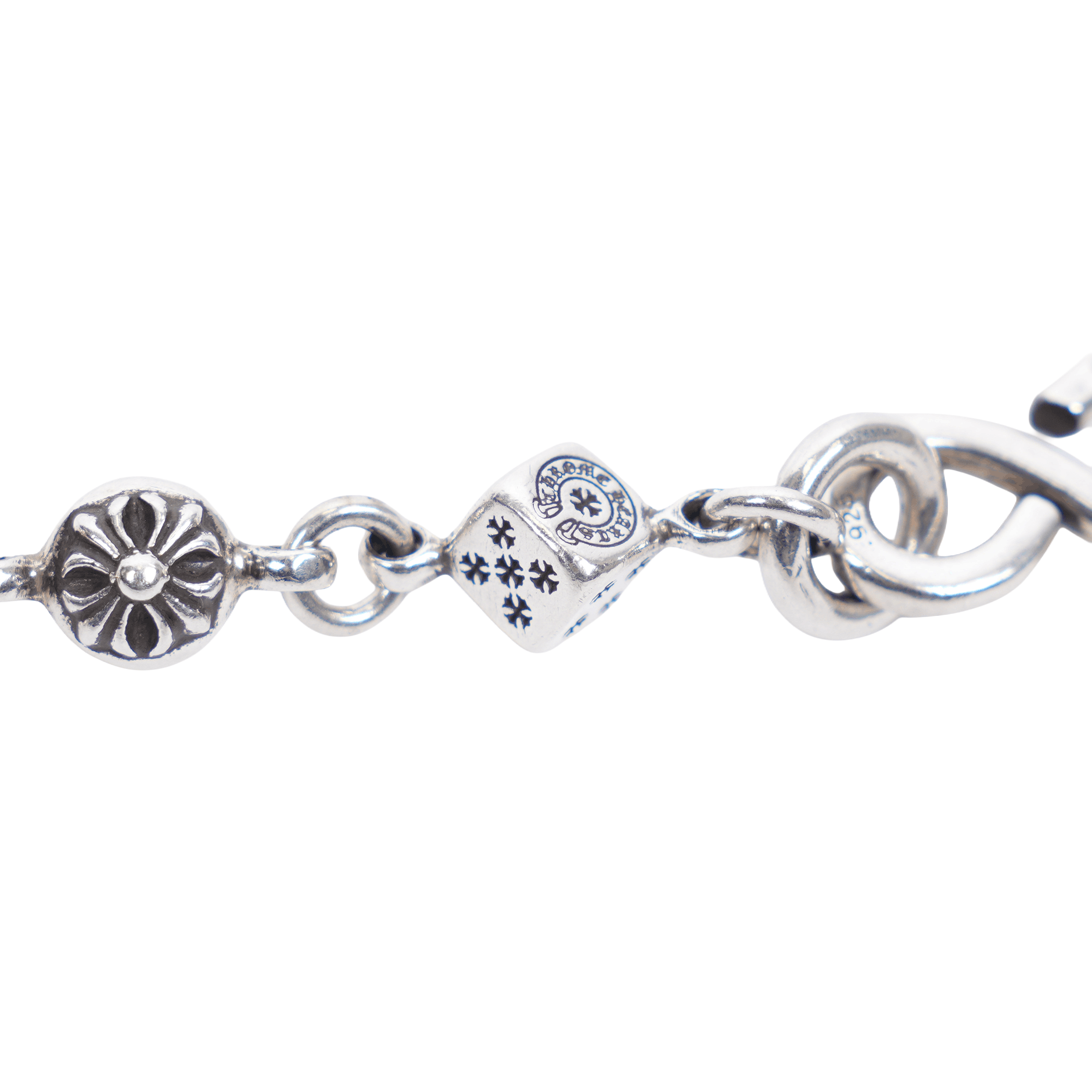 Chrome Hearts Chrome Hearts Dice Wallet Chain Extra Long 26 Link Size ONE SIZE - 4 Thumbnail