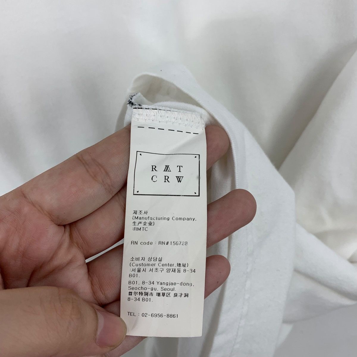 Japanese Brand Rare!! MARK GONZALES X RAT CRW big logo printed tee Size US L / EU 52-54 / 3 - 9 Thumbnail