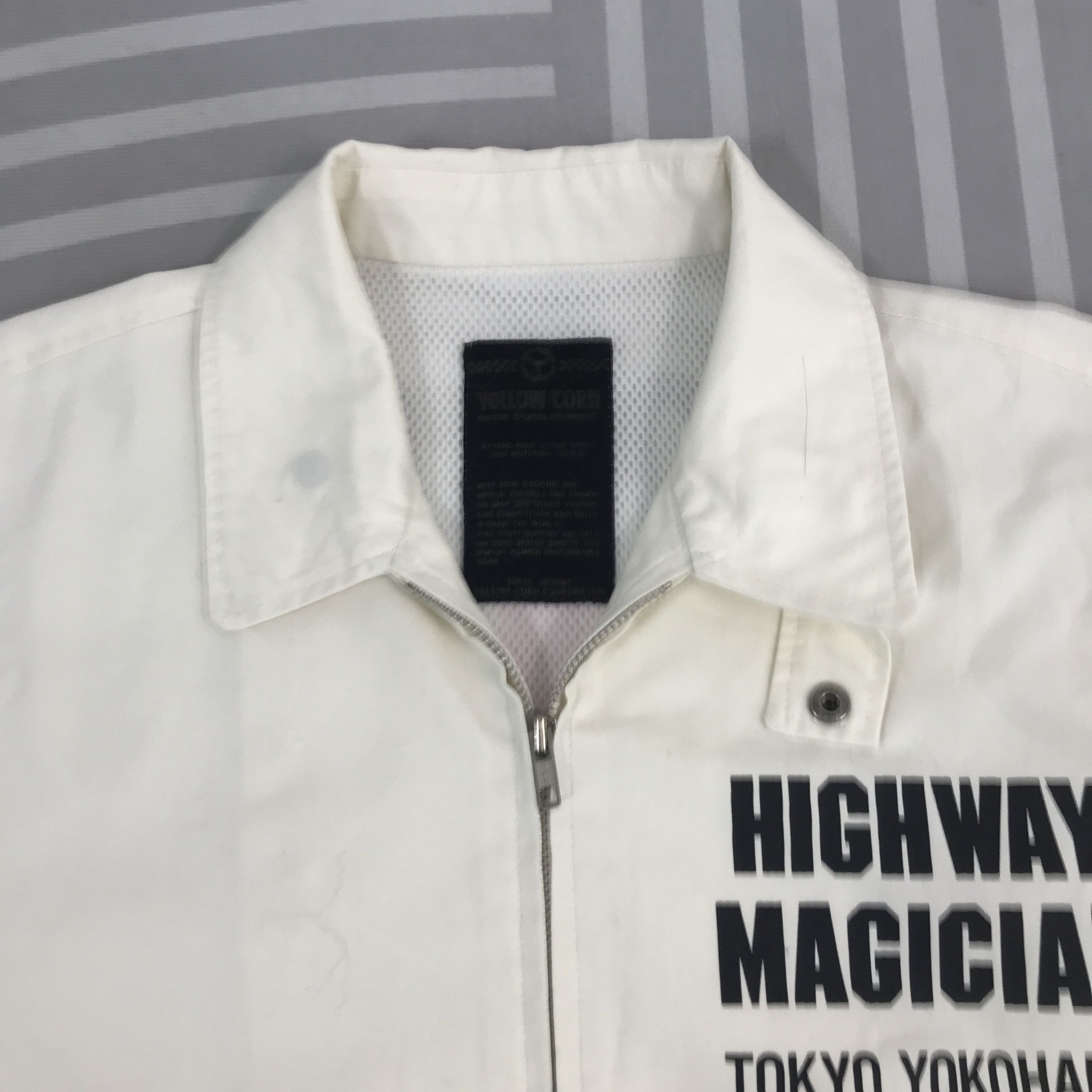 Vintage × YELLOW CORN Vintage Yellow Corn x Highway Magician Racing Jacket Size US L / EU 52-54 / 3 - 8 Thumbnail