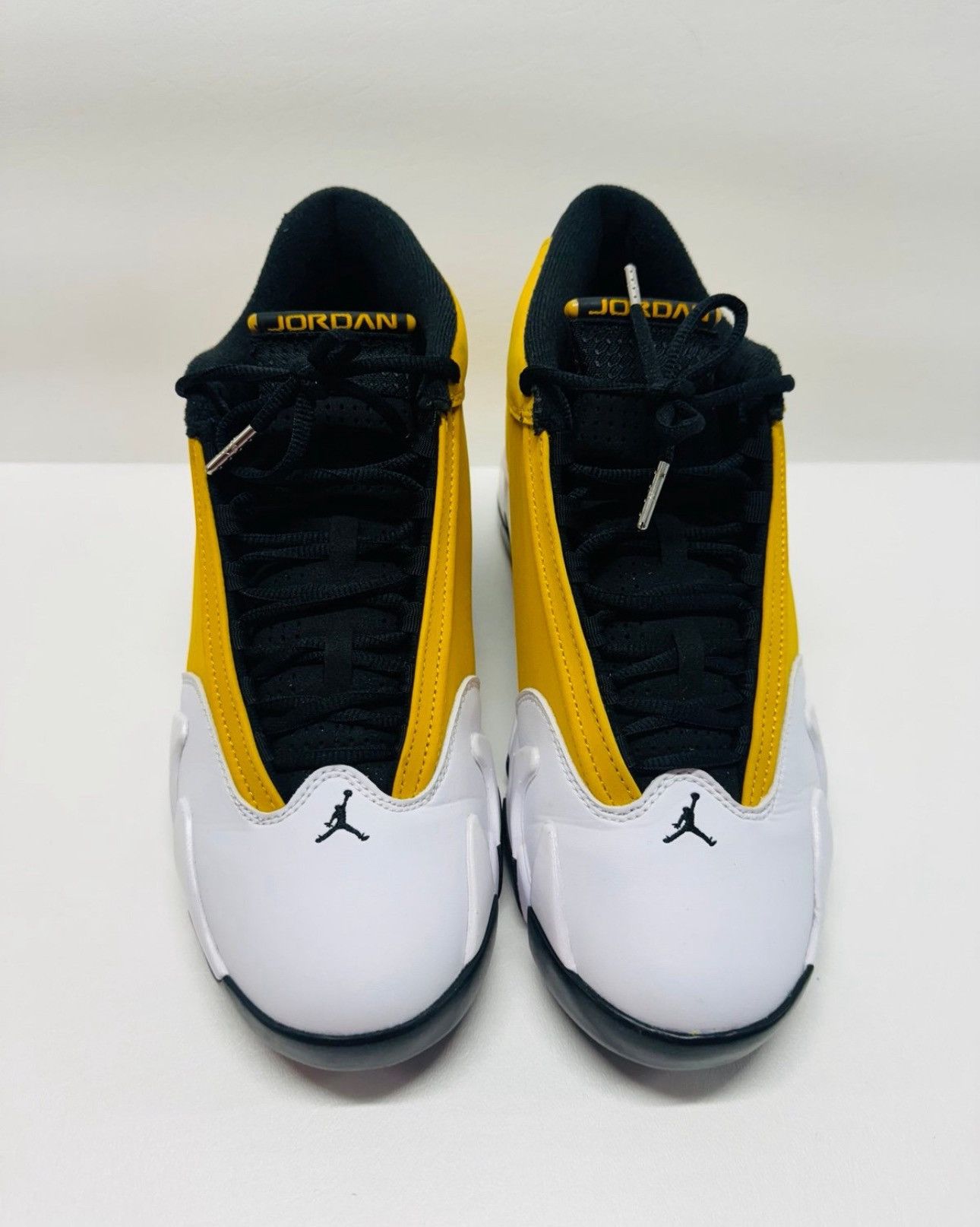Jordan Brand Air Jordan 14 Retro Light Ginger/Black-White Size US 10 / EU 43 - 2 Thumbnail