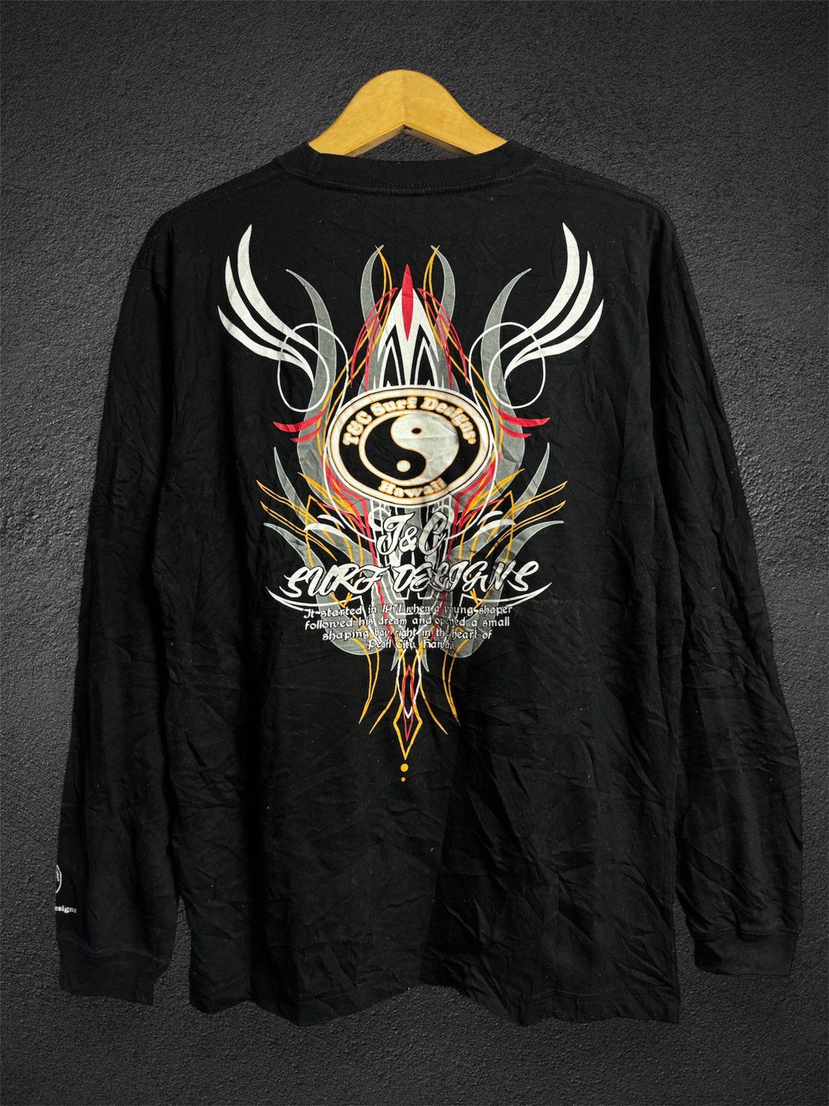 14th Addiction × If Six Was Nine × Japanese Brand Japanese Tribal Surf Long Sleeve Size US L / EU 52-54 / 3 - 1 Thumbnail