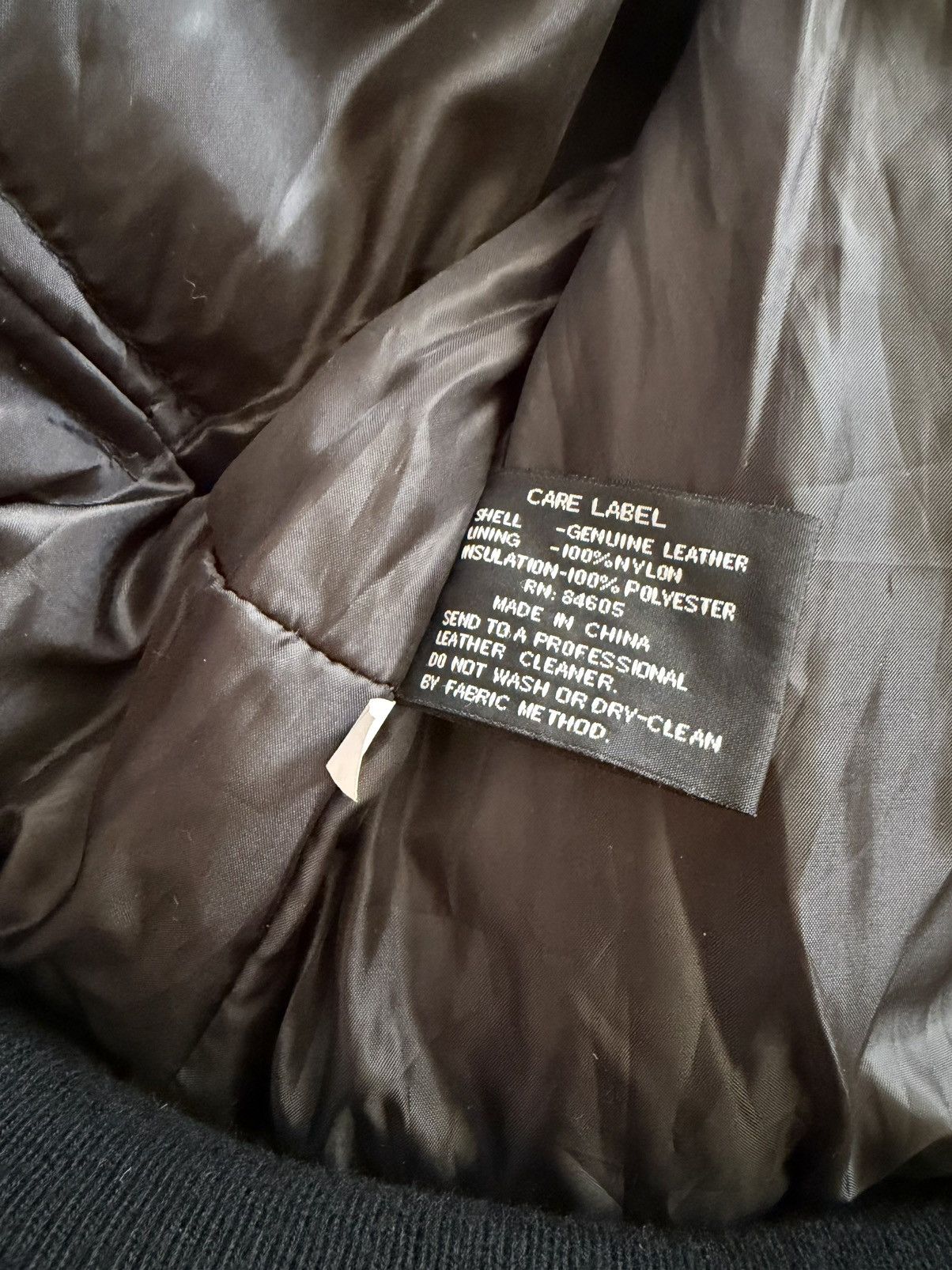 Vintage Vintage Burks Bay Exxon Mobile Leather Bomber Jacket Sz XL Size US XL / EU 56 / 4 - 5 Thumbnail