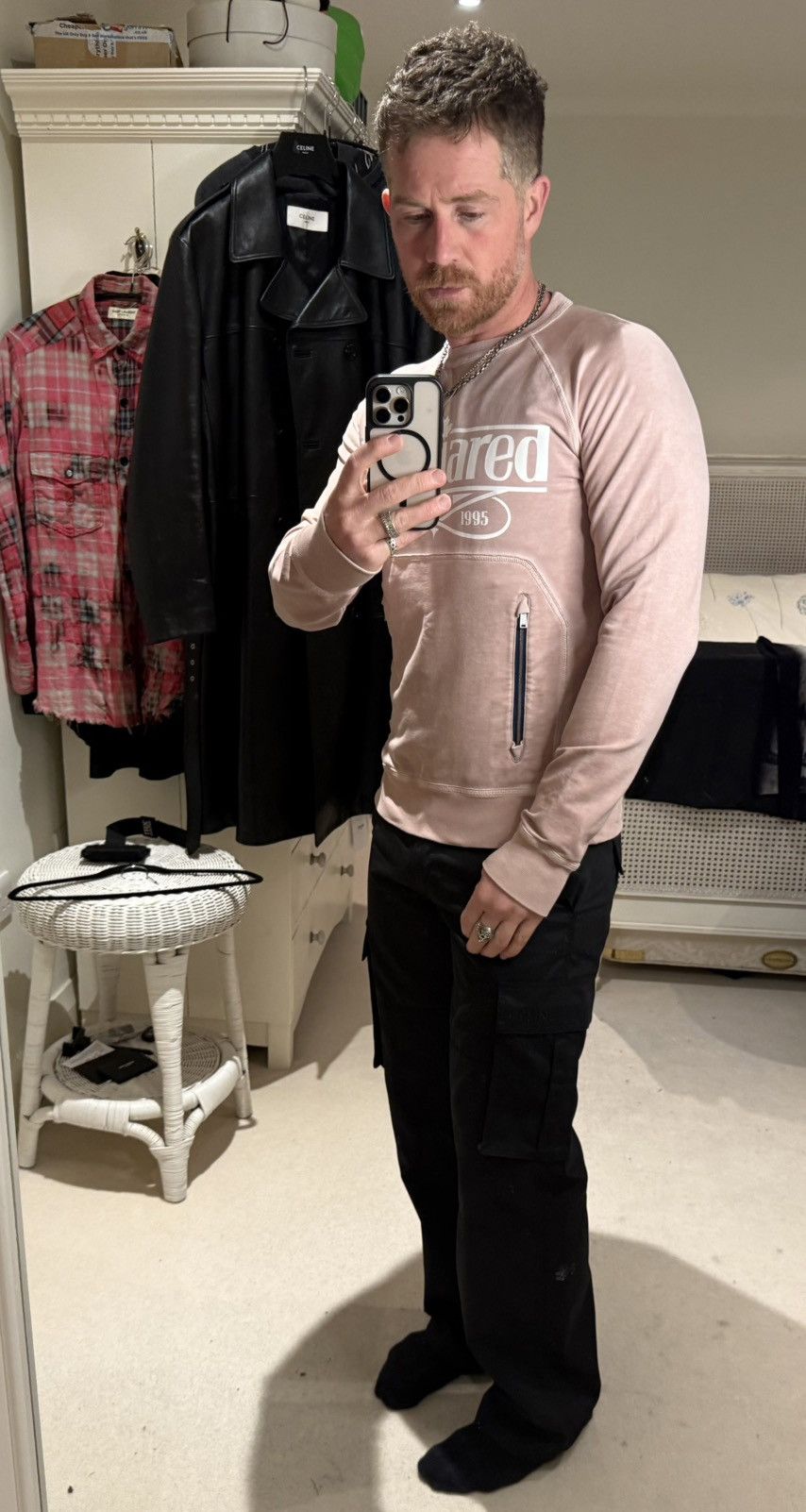 Dsquared2 SS11 Dsquared2 pink logo zip crewneck sweater S Size US S / EU 44-46 / 1 - 3 Thumbnail