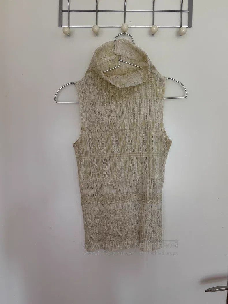Issey Miyake Issey Miyake Sleeveless Tank Top Size L / US 10 / IT 46 - 3 Thumbnail