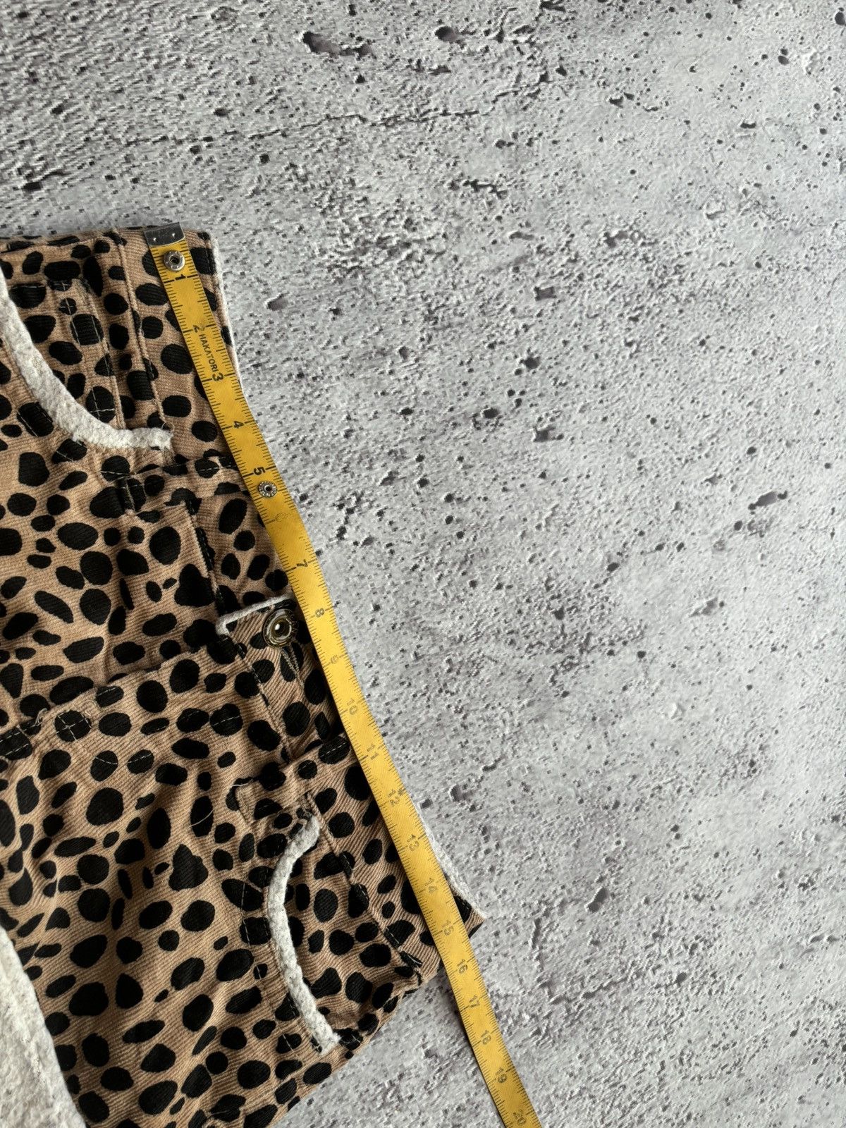 Hysteric Glamour Y2k Opium wazp leopar short pants Size 30" / US 8 / IT 44 - 9 Thumbnail