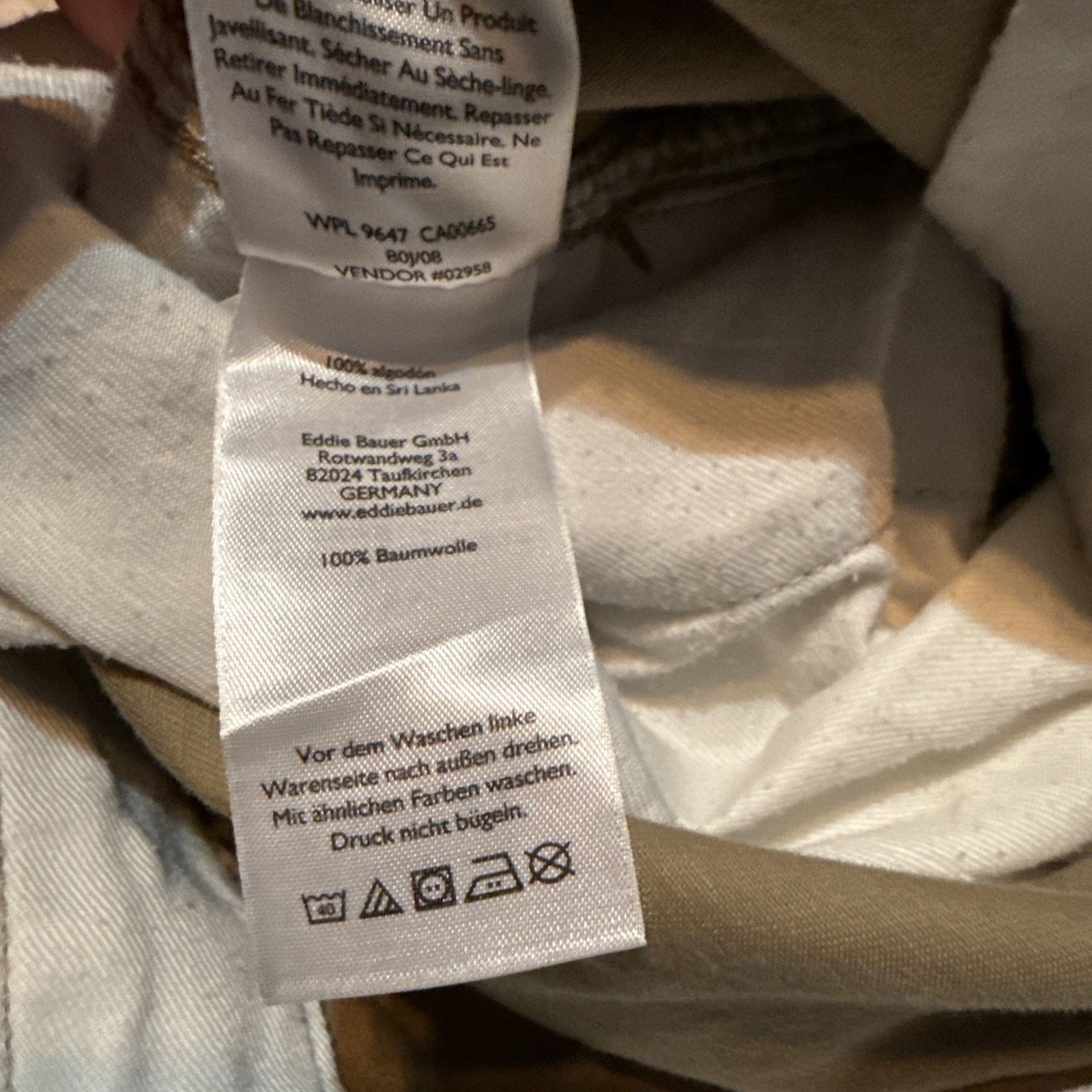 Eddie Bauer Eddie Bauer Legend Wash Cargo Pants Men's Sz 34x30 Gorpcore Size US 34 / EU 50 - 13 Thumbnail