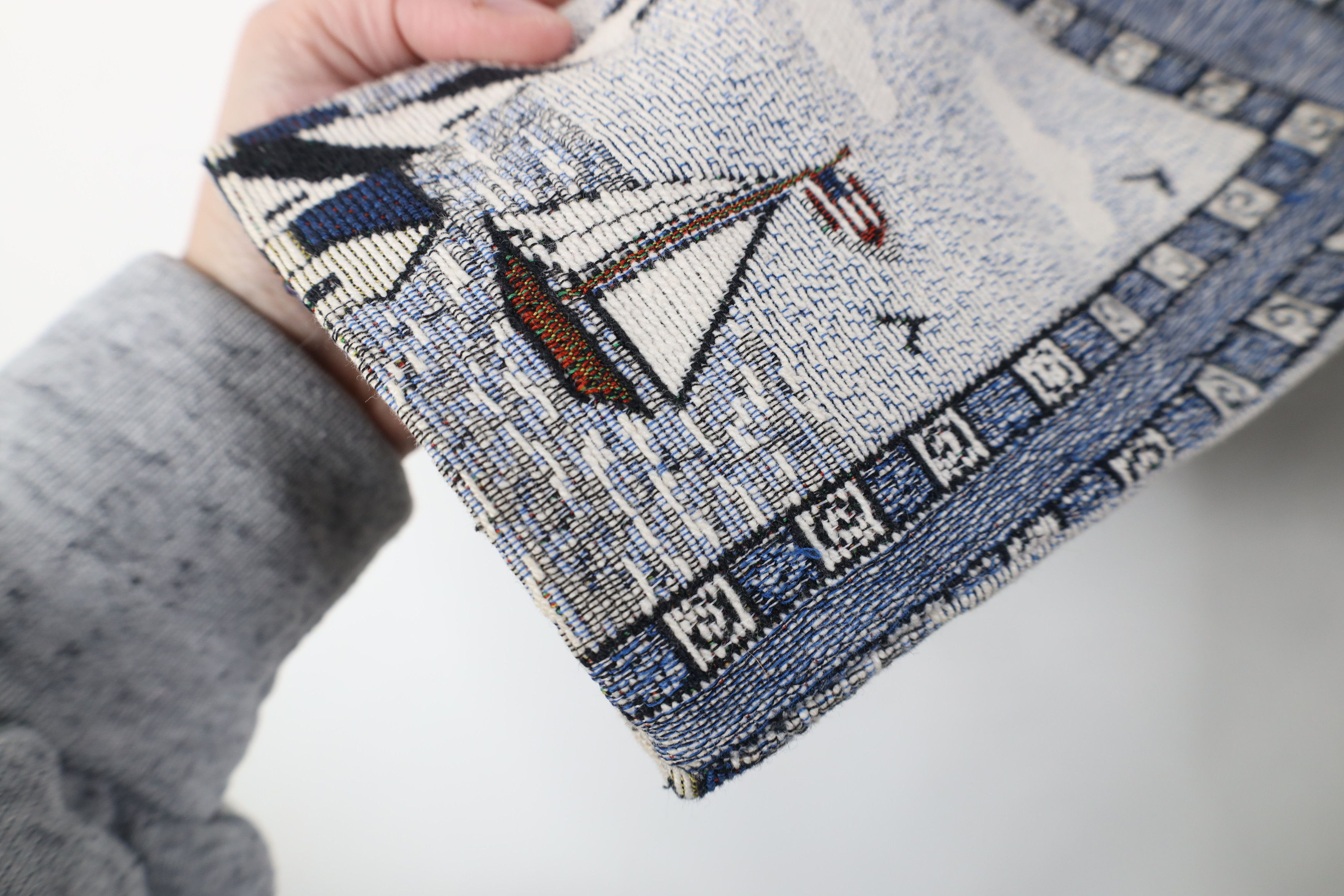 Vintage Vintage 90s Streetwear Lighthouse Needlepoint Jacket Size M / US 6-8 / IT 42-44 - 10 Thumbnail