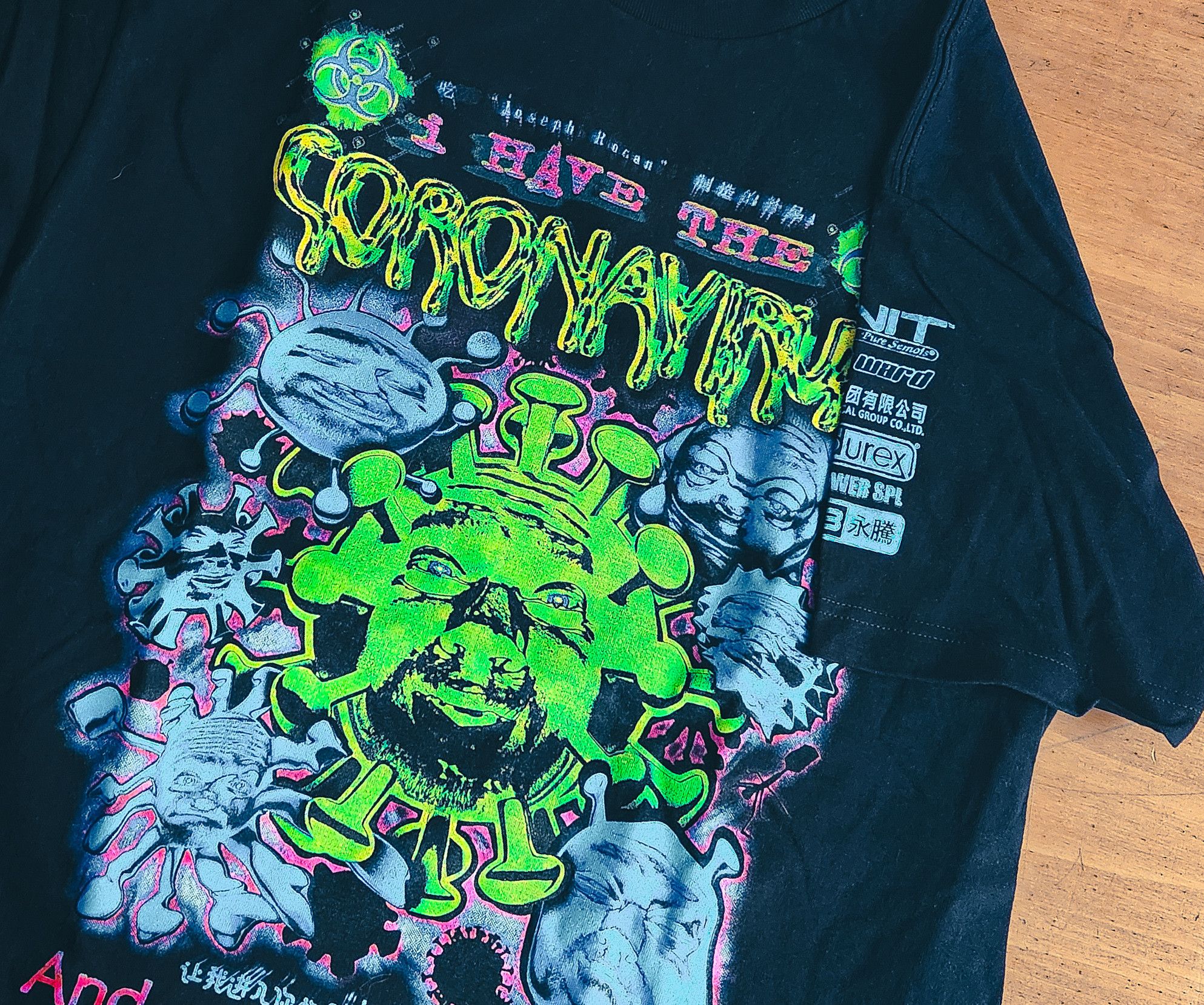 HYDE 半袖Tシャツ 希少 新品未開封 中山咲月プロデュース】<br>Xspada ビットレイヤードロゴ多色ビッグT