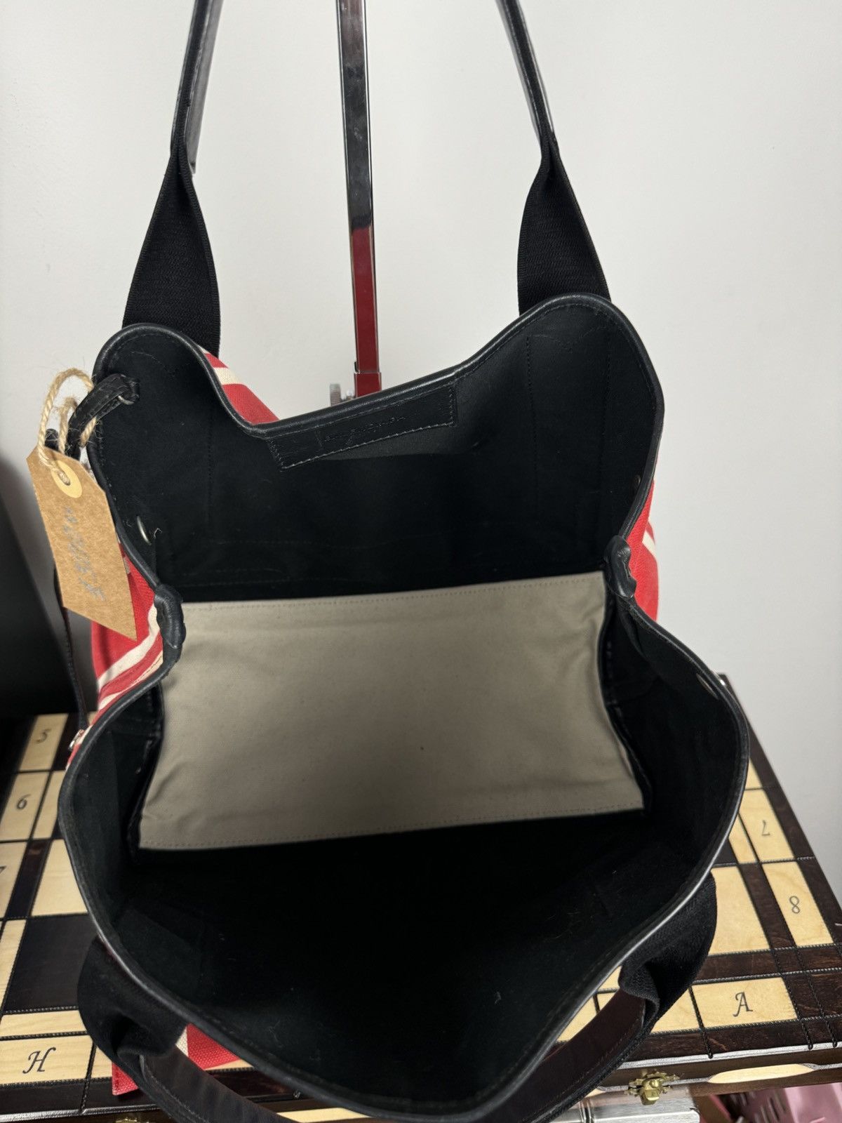Balenciaga Balenciaga Navy Cabas Handbag original casual item Size ONE SIZE - 2 Thumbnail