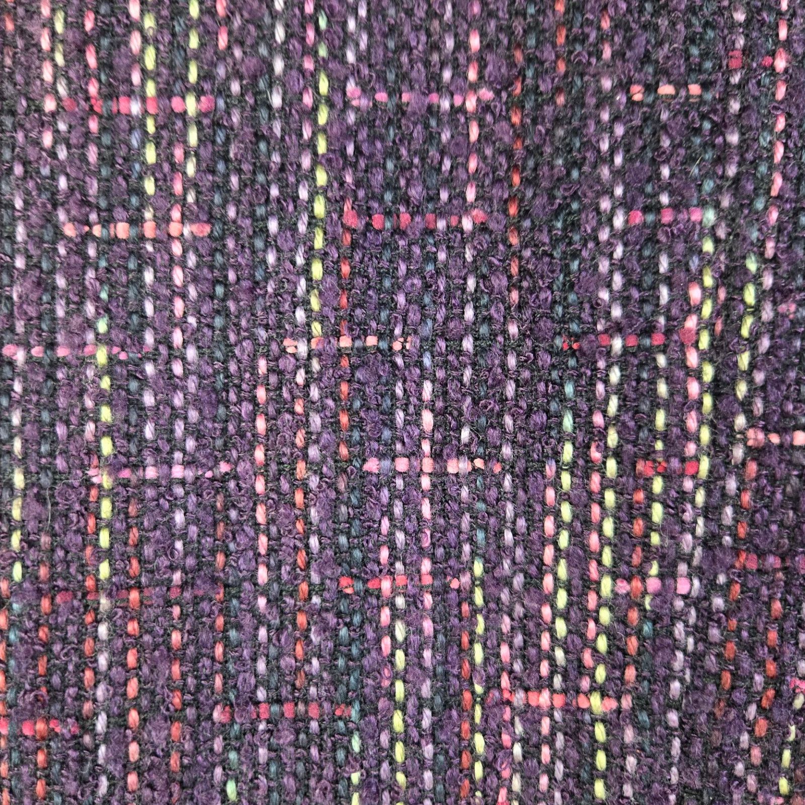 Other Y2K Purple Multi Boucle Blazer Tweed Jacket Size 8P Size M / US 6-8 / IT 42-44 - 7 Thumbnail