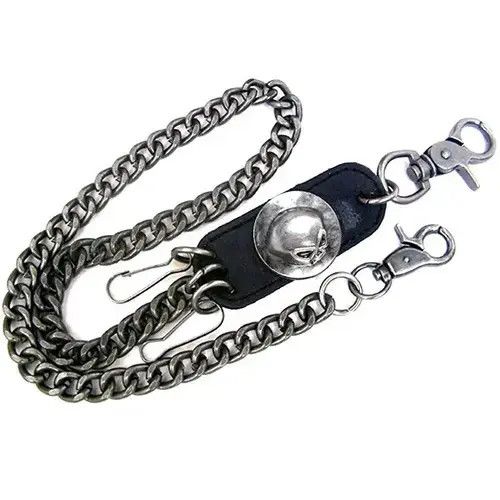 Jewelry KeyChain Jean Biker Wallet Belts Chain Size ONE SIZE - 4 Thumbnail