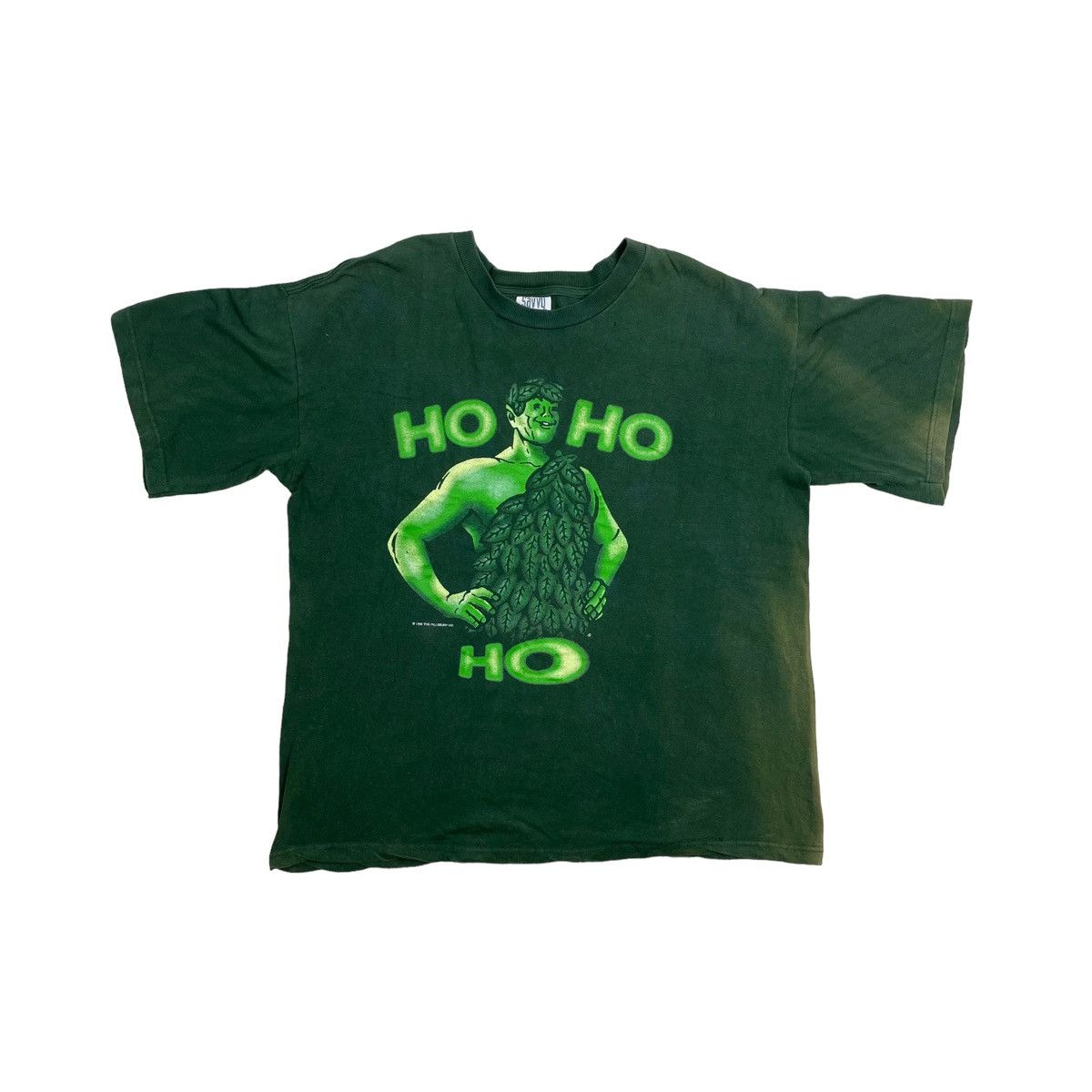 Vintage 🔥LAST PRICE🔥 VTG 1996 Pillsbury Jolly Green Giant Weed Tee Size US XL / EU 56 / 4 - 1 Thumbnail