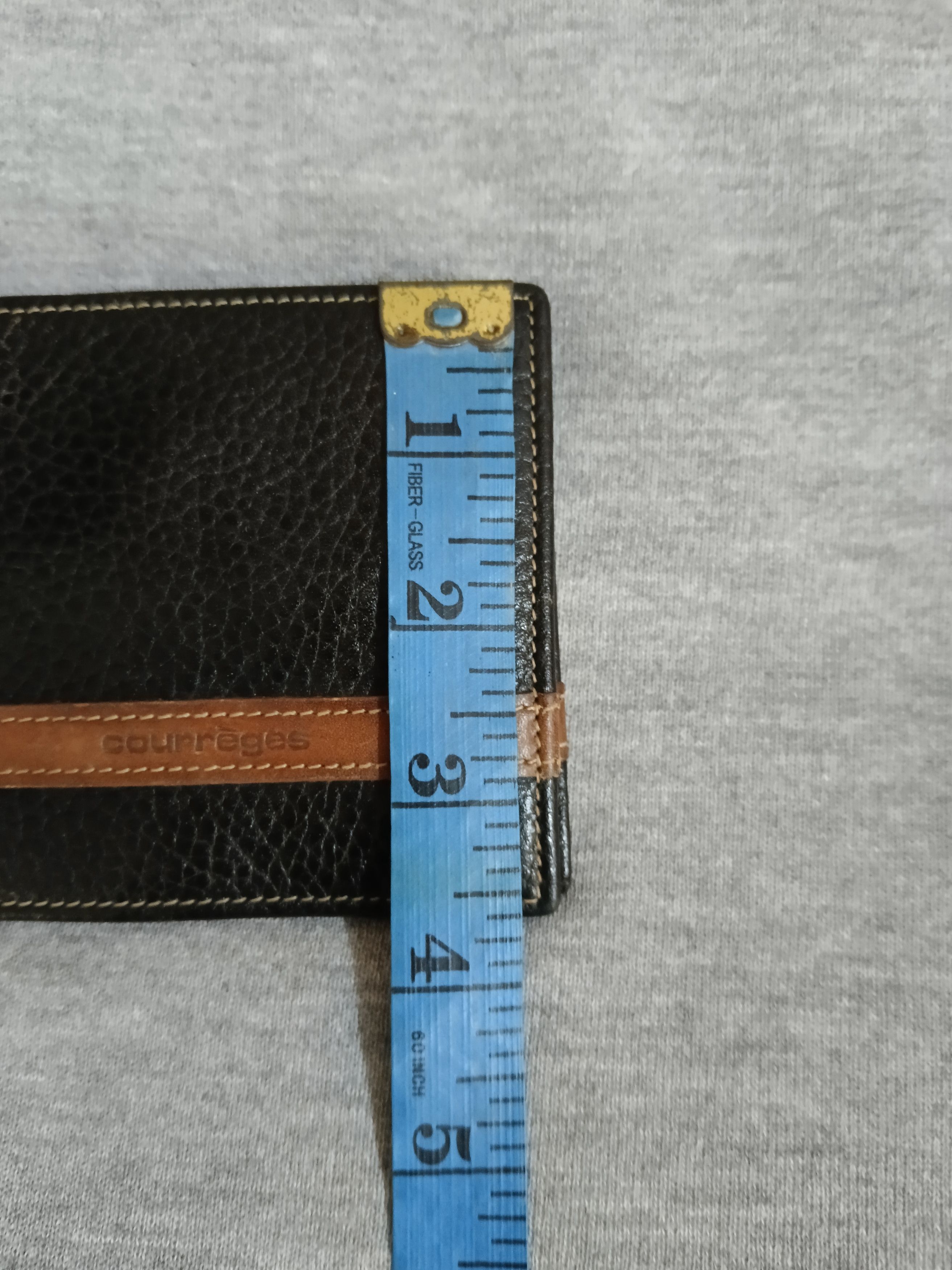 Courreges COURREGES LEATHER WALLET Size ONE SIZE - 6 Thumbnail