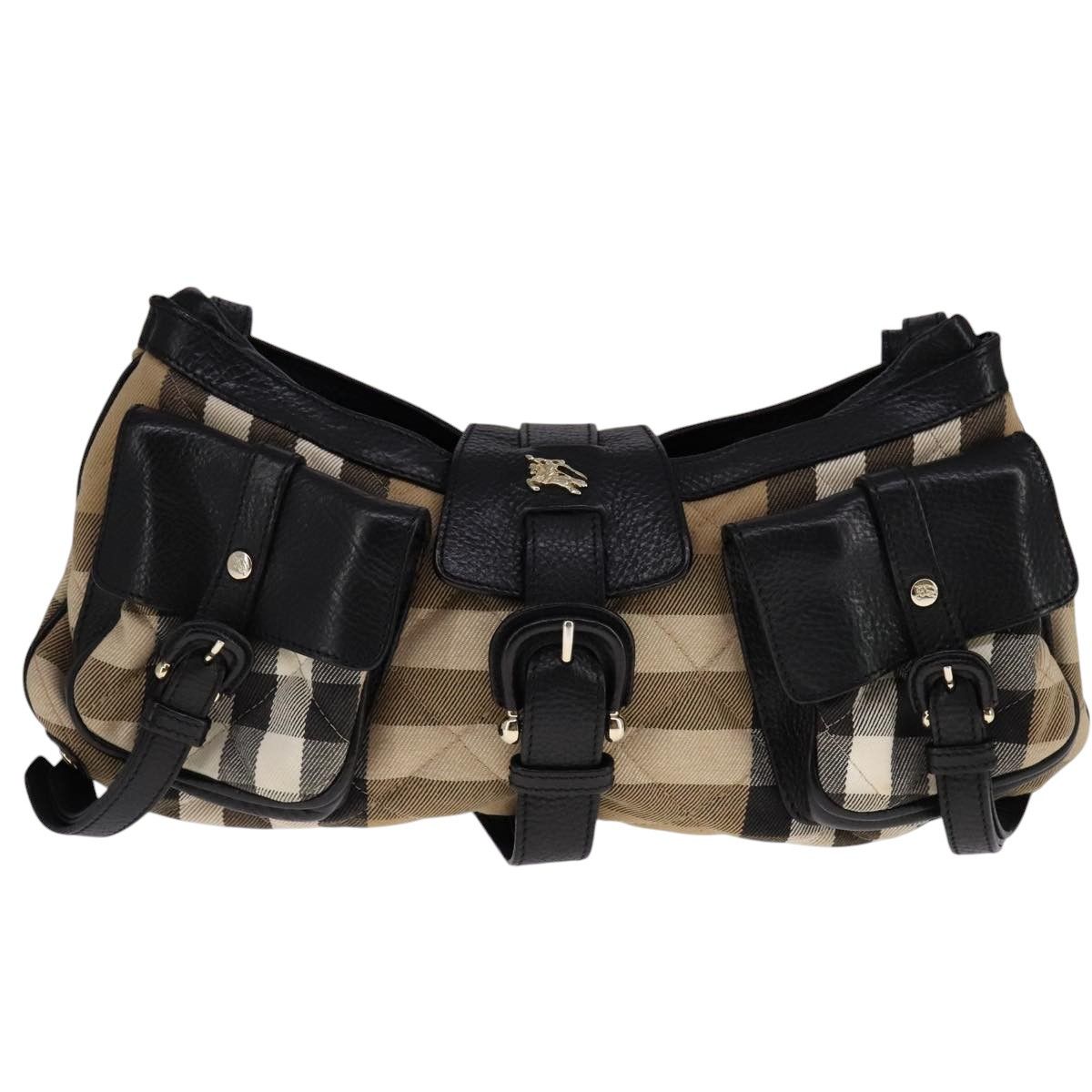 Burberry House Check Multicolour Canvas Shoulder Bag (Pre-Owned) Size ONE SIZE - 1 Thumbnail