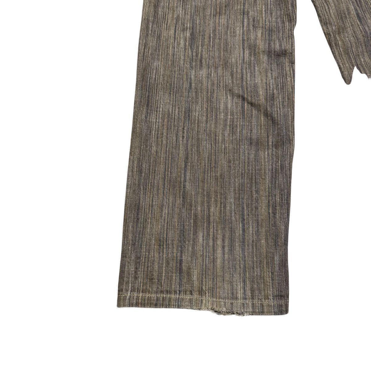Japanese Brand LBRD Striped Denim Baggy Jeans Size US 30 / EU 46 - 14 Thumbnail