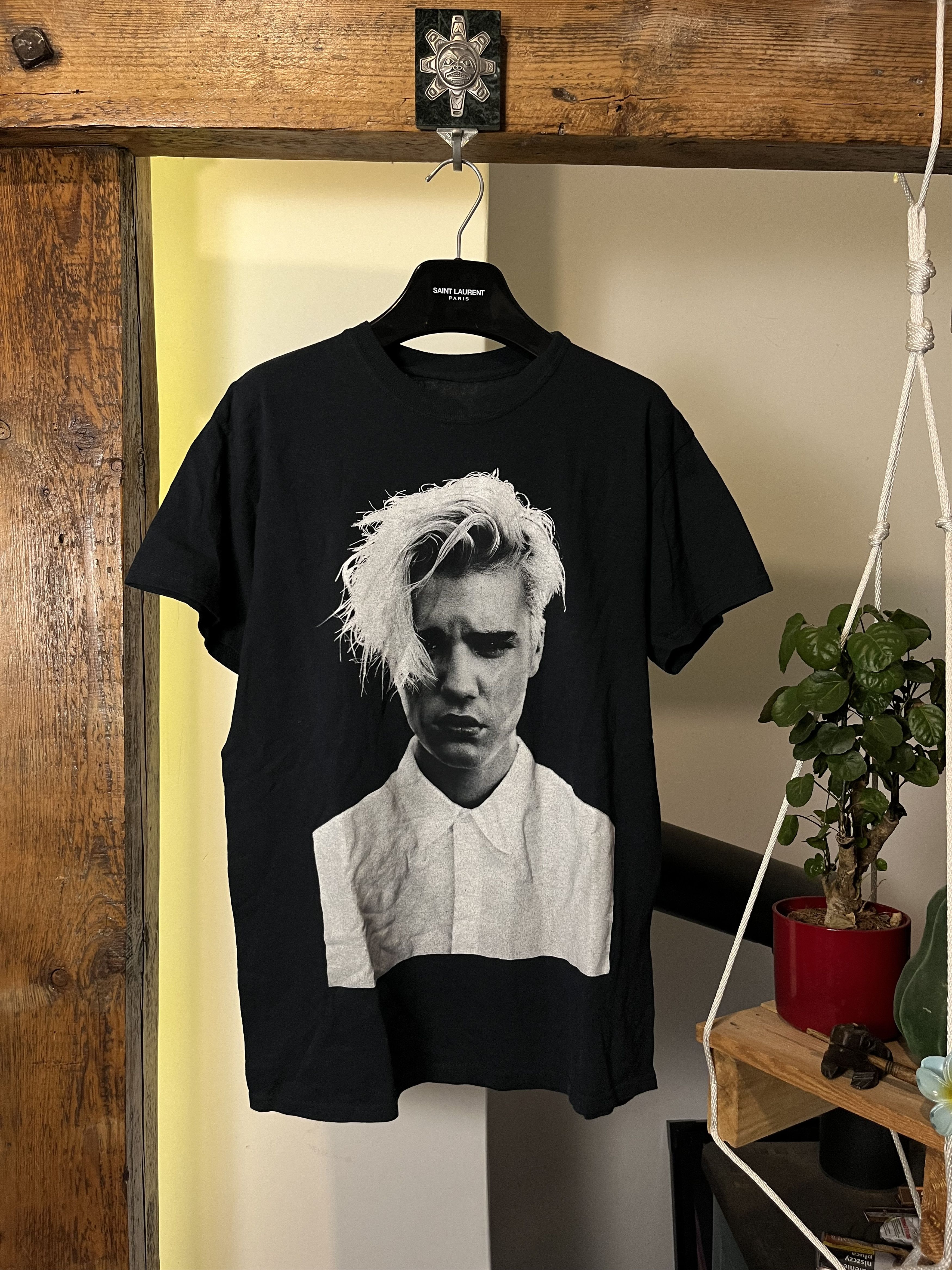 Band Tees × Justin Bieber Justin Bieber Purpose Tour T Shirt Big Face Logo Size S Size US M / EU 48-50 / 2 - 1 Thumbnail