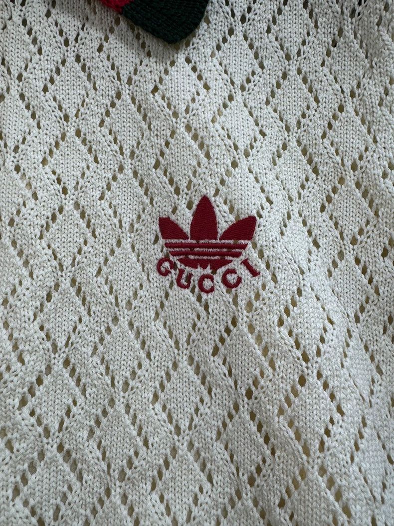 Gucci Gucci Little fragrance style knitted hollow short-sleeved p Size US L / EU 52-54 / 3 - 4 Thumbnail