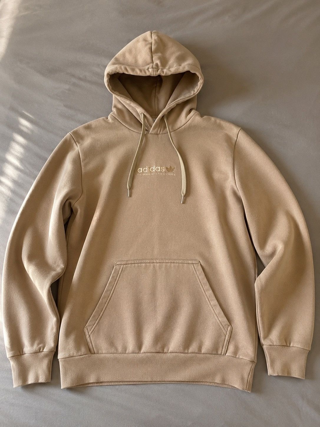 Adidas Adidas Originals Pullover Hoodie Beige Size S Size US S / EU 44-46 / 1 - 1 Thumbnail