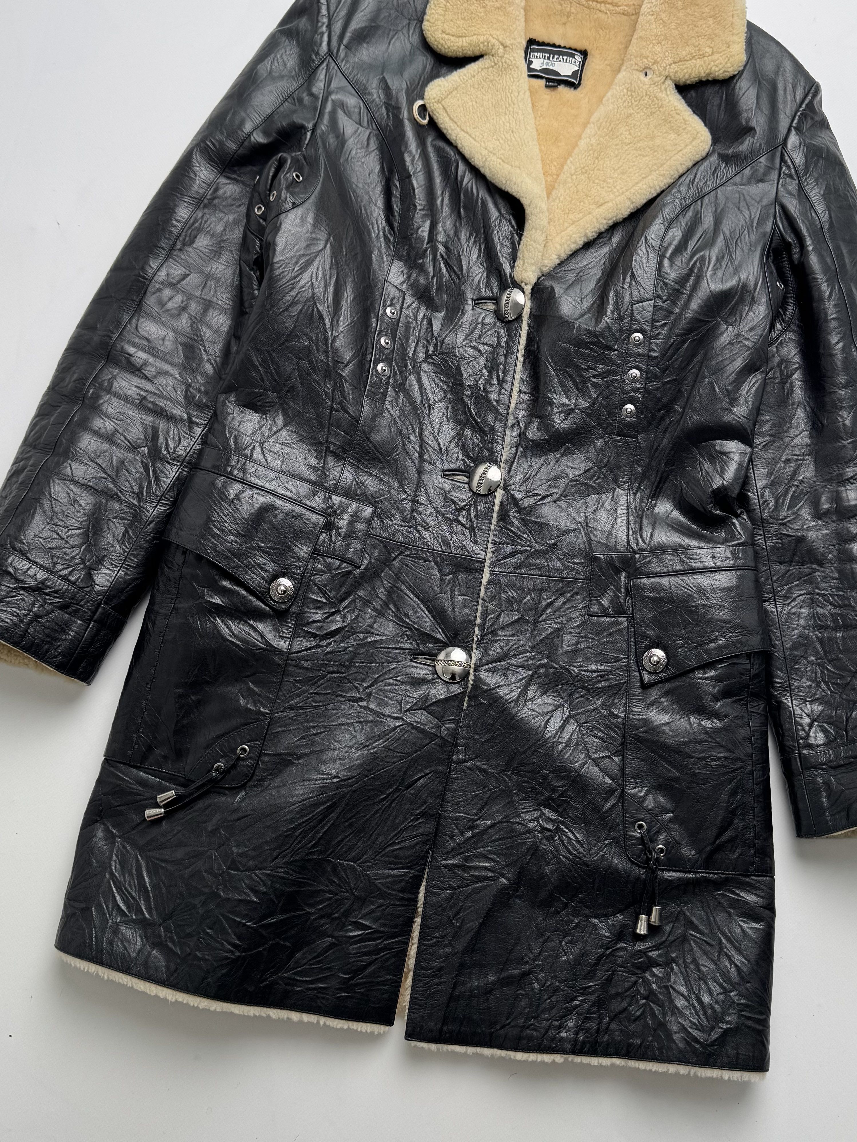 Vintage Vintage Real Sheepskin Jacket B8(V411)E2 Size M / US 6-8 / IT 42-44 - 3 Thumbnail