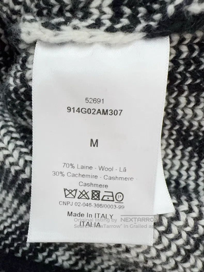 Dior Dior Black and white jacquard cardigan coat Size M / US 6-8 / IT 42-44 - 4 Thumbnail