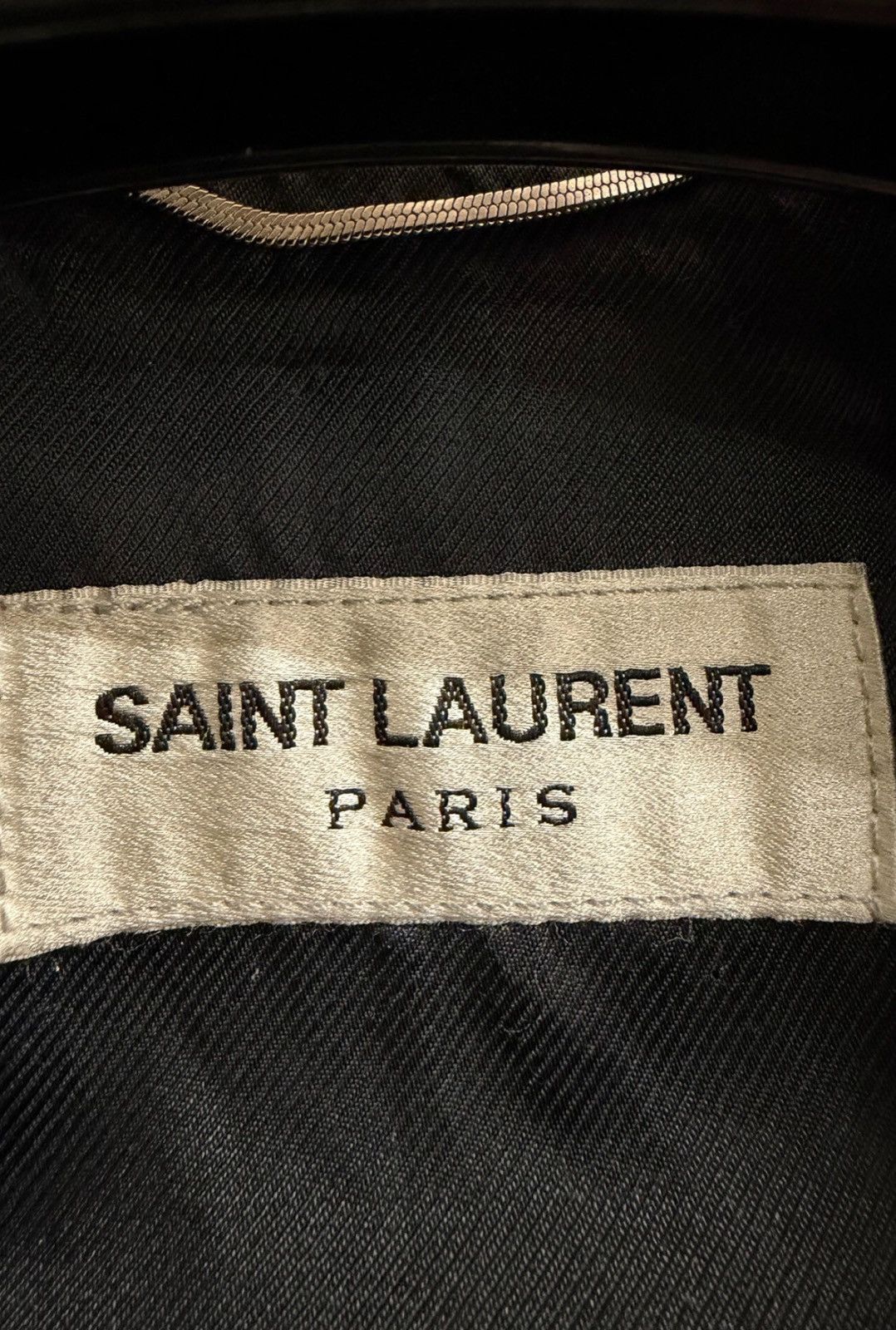 Saint Laurent Paris Saint Laurent 2015FW Lambskin Leather Biker Jacket - Hedi Size US M / EU 48-50 / 2 - 4 Thumbnail