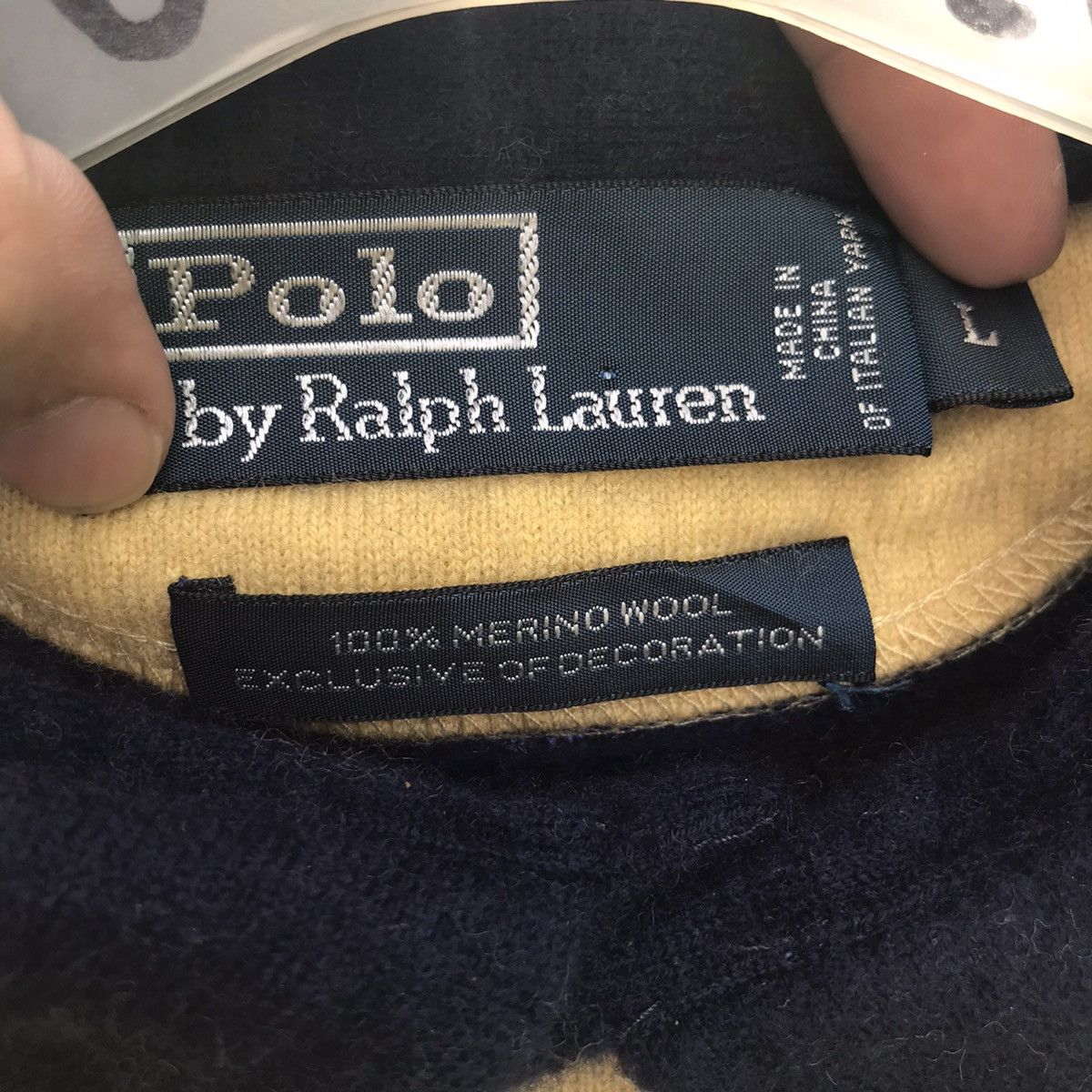 Designer × Polo Ralph Lauren × Ralph Lauren Vintage Polo Ralph Lauren Wool Knitwear Size US M / EU 48-50 / 2 - 4 Thumbnail