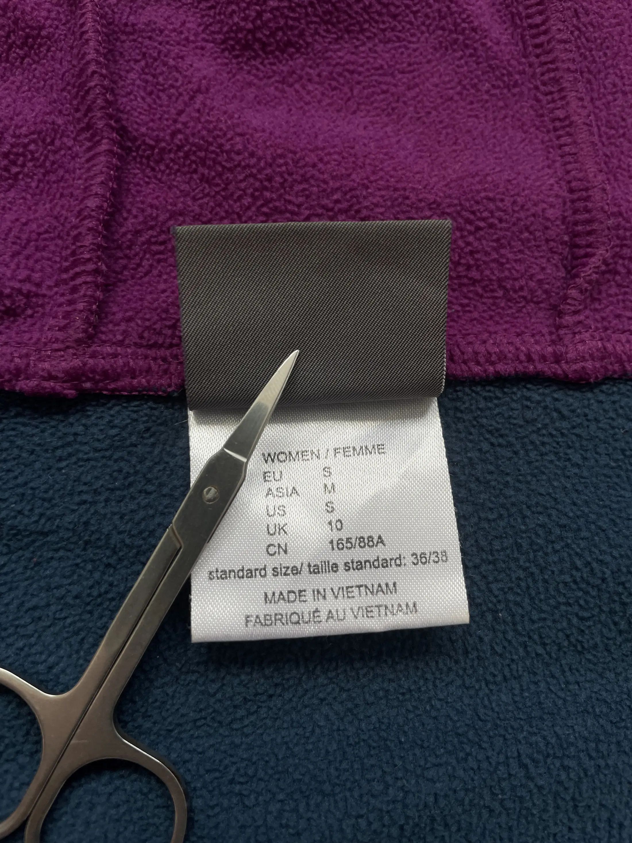 Jack Wolfskin Jack Wolfskin Women's Zip Fleece Jacket Size S / US 4 / IT 40 - 6 Thumbnail