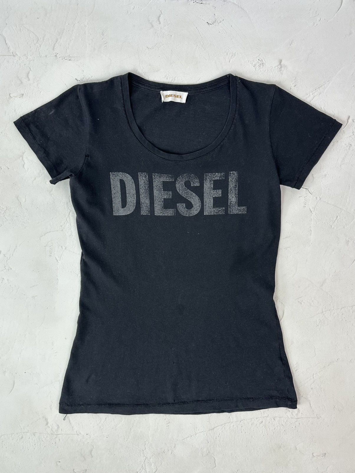 Diesel Vintage Diesel Black T-shirt Size S / US 4 / IT 40 - 1 Thumbnail