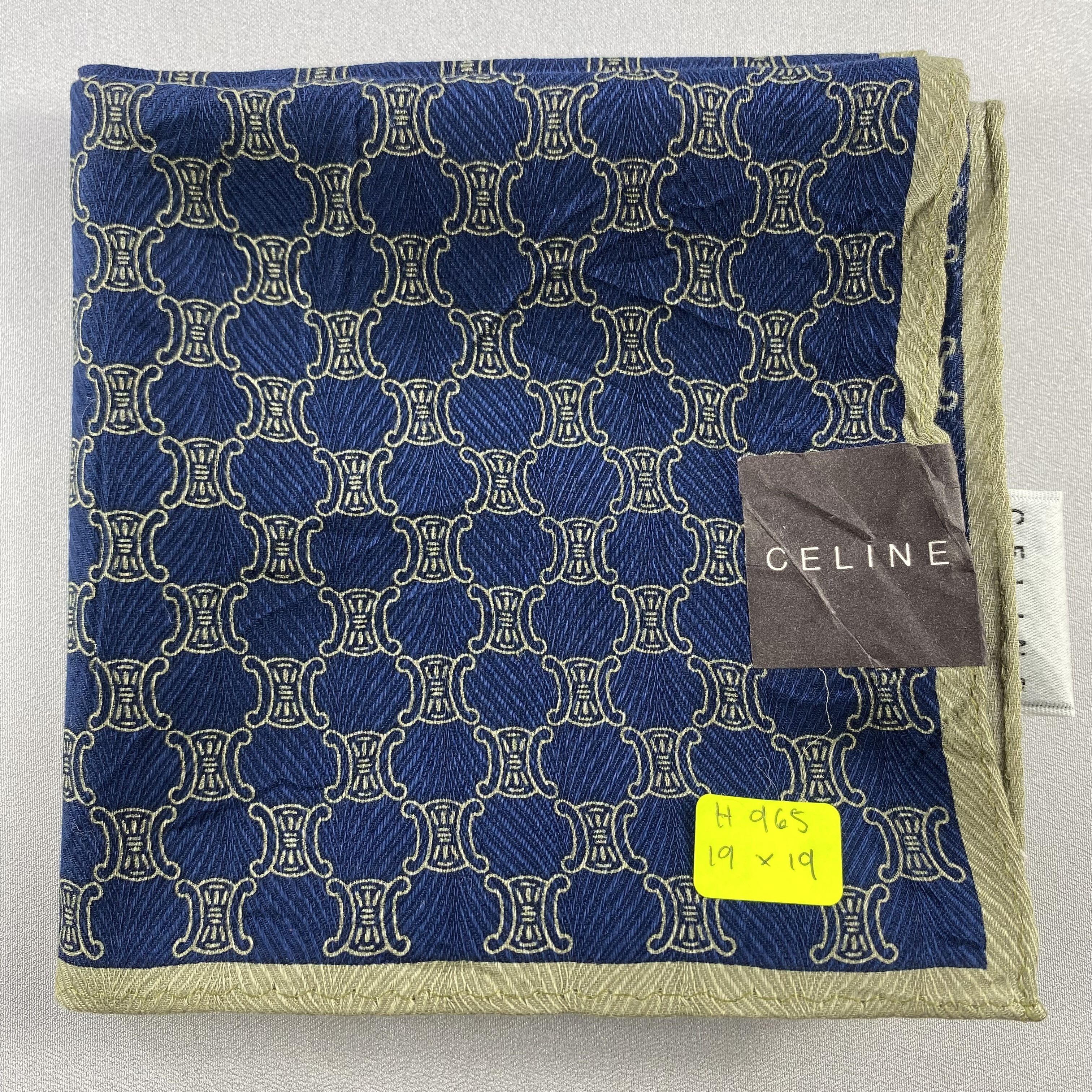 Celine × Vintage Celine Bandana/ Handkerchief / Neckerchief Size ONE SIZE - 6 Thumbnail