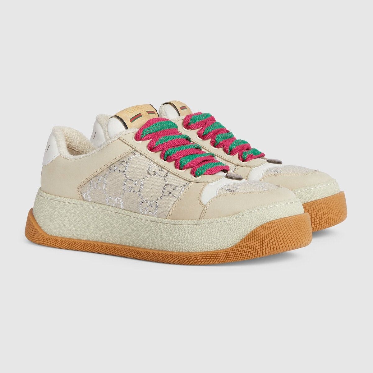 Gucci Gucci GG Screener Canvas Sneakers SIZE 39.5 Size ONE SIZE - 1 Thumbnail