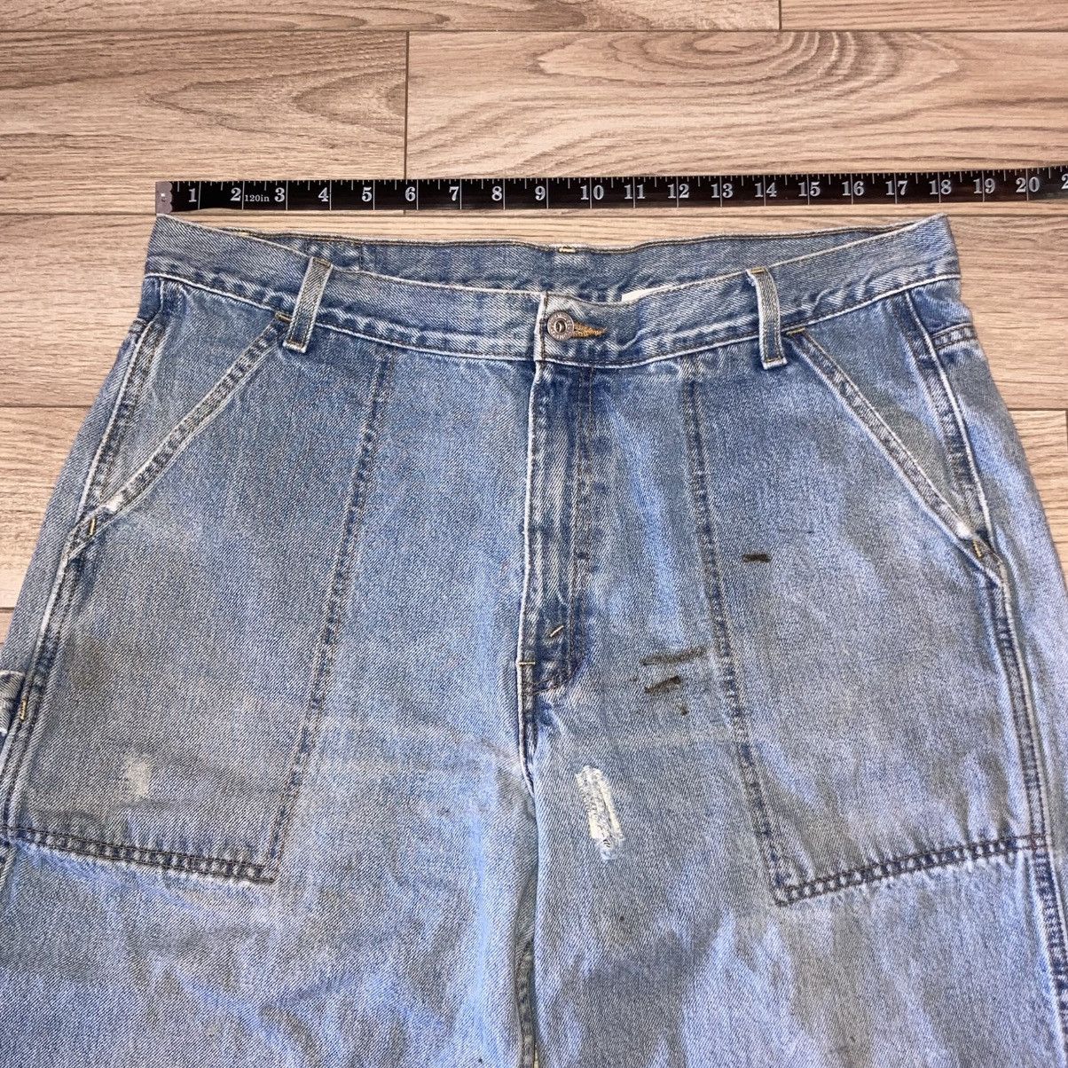 Levi's Vintage Clothing Levi’s dry goods wide leg carpenter jeans Size US 36 / EU 52 - 2 Thumbnail