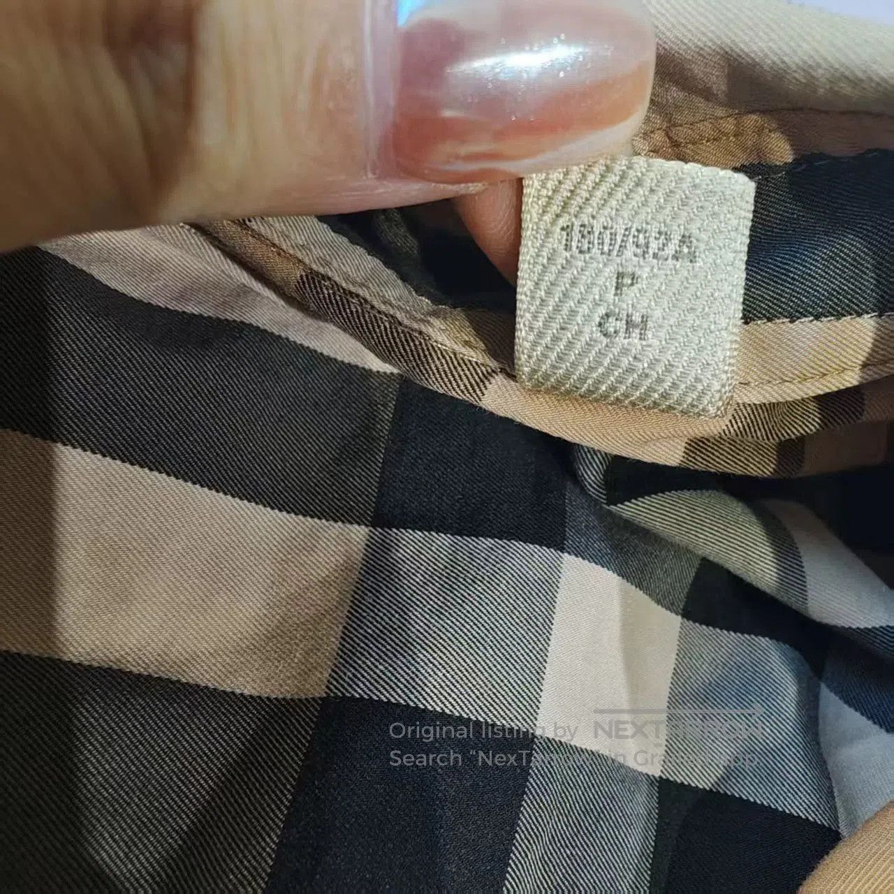 Burberry burberry classic check patterned shirt. Size US M / EU 48-50 / 2 - 5 Thumbnail