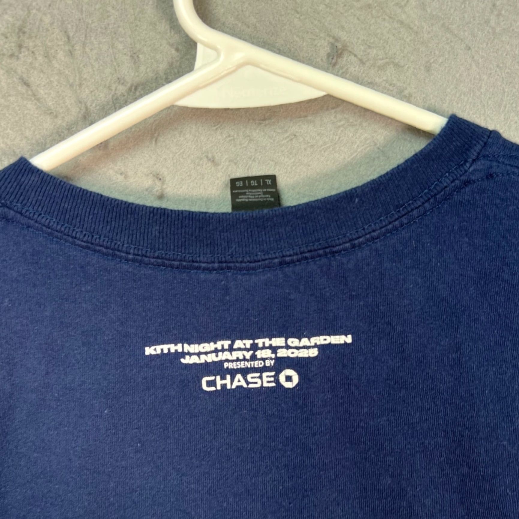Gildan VINTAGE New York Kith & Kin Rangers Blue Graphic T-Shirt Mens XL 100% Cotton Size US XL / EU 56 / 4 - 7 Thumbnail