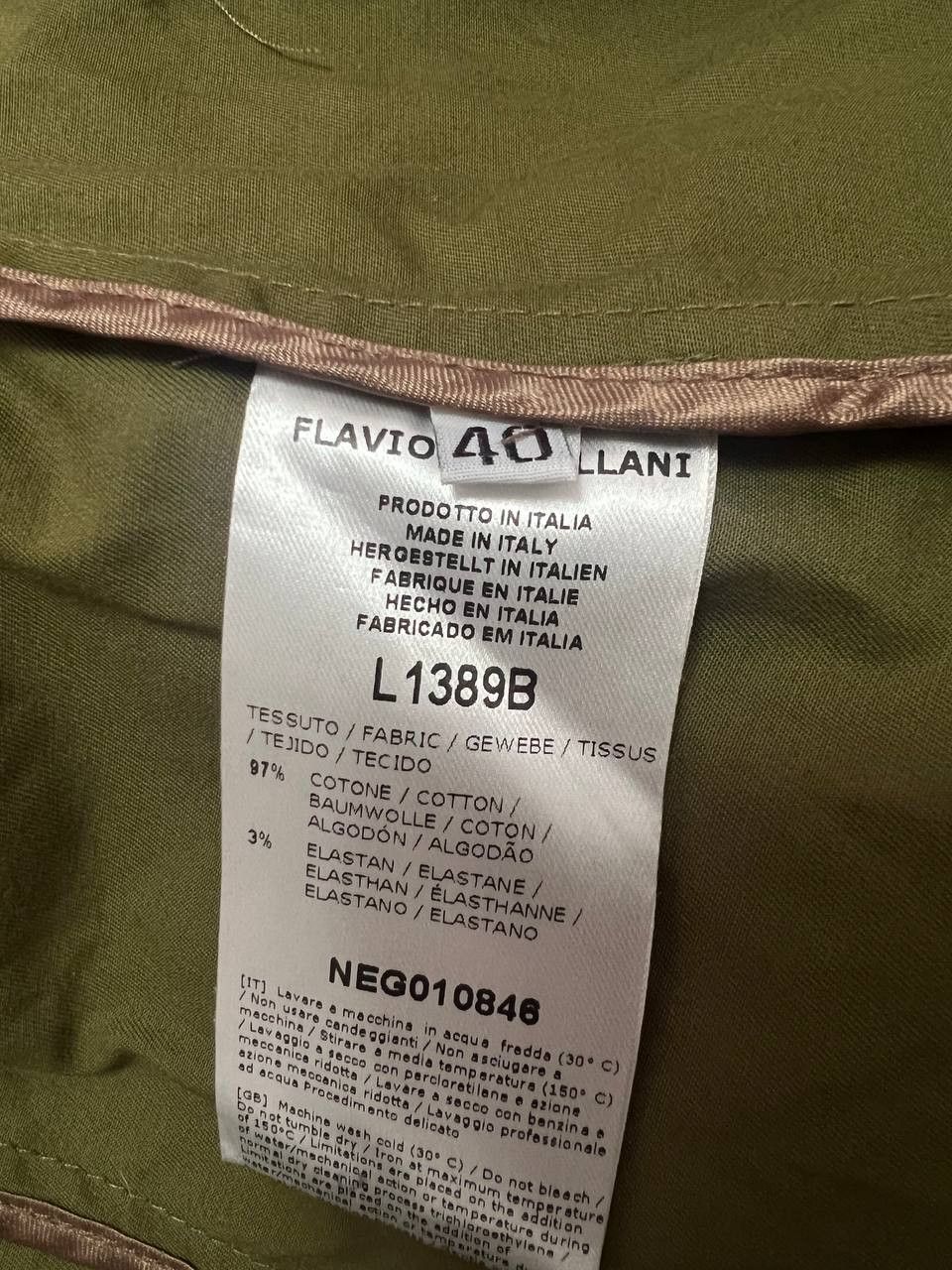 Other Flavio Castellani Military Khaki Patched Shirt Jacket EUR 40 Size S / US 4 / IT 40 - 6 Thumbnail