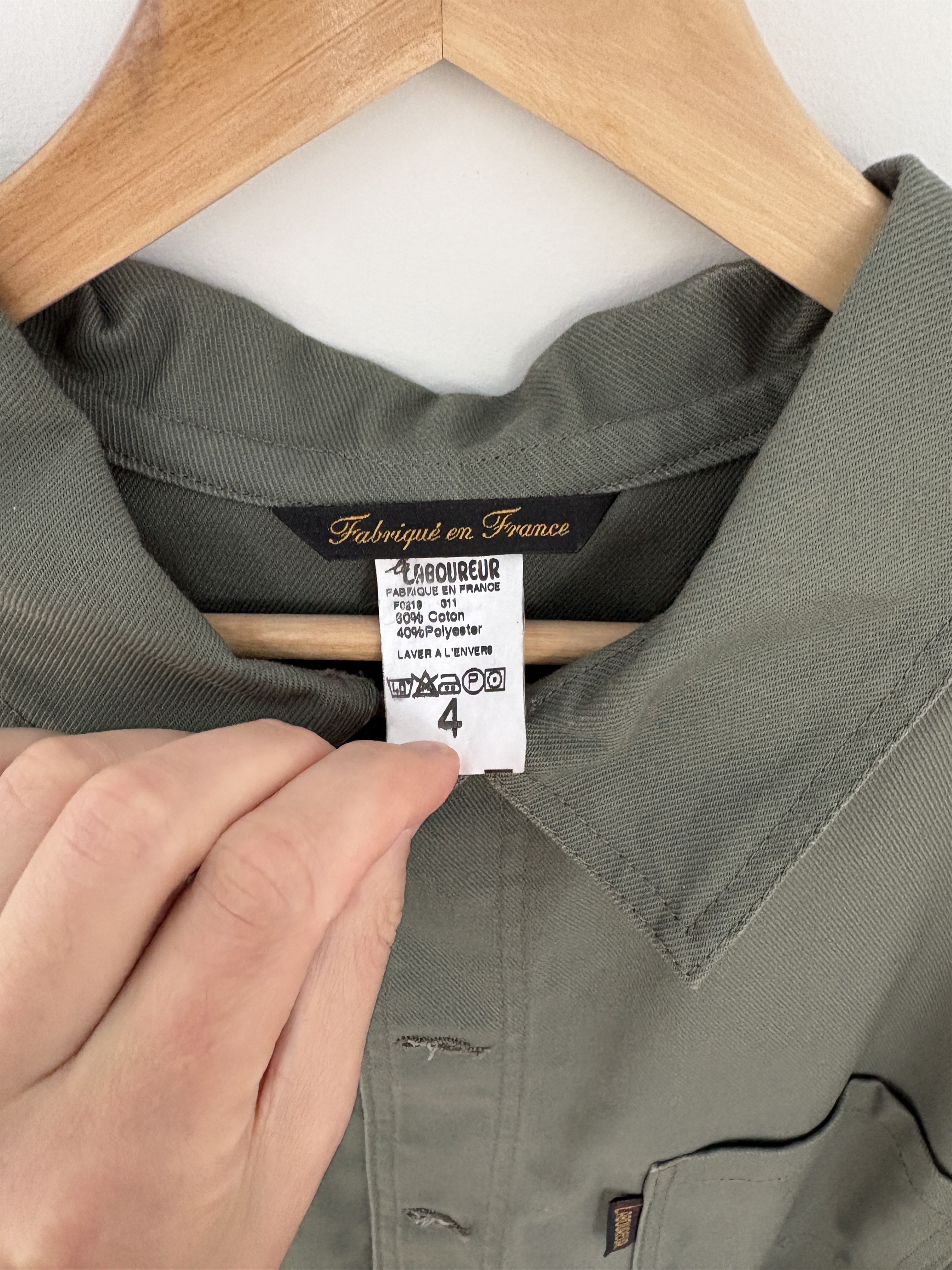Le Laboureur Le Laboureur x Gardenheir French Cotton Work Jacket
