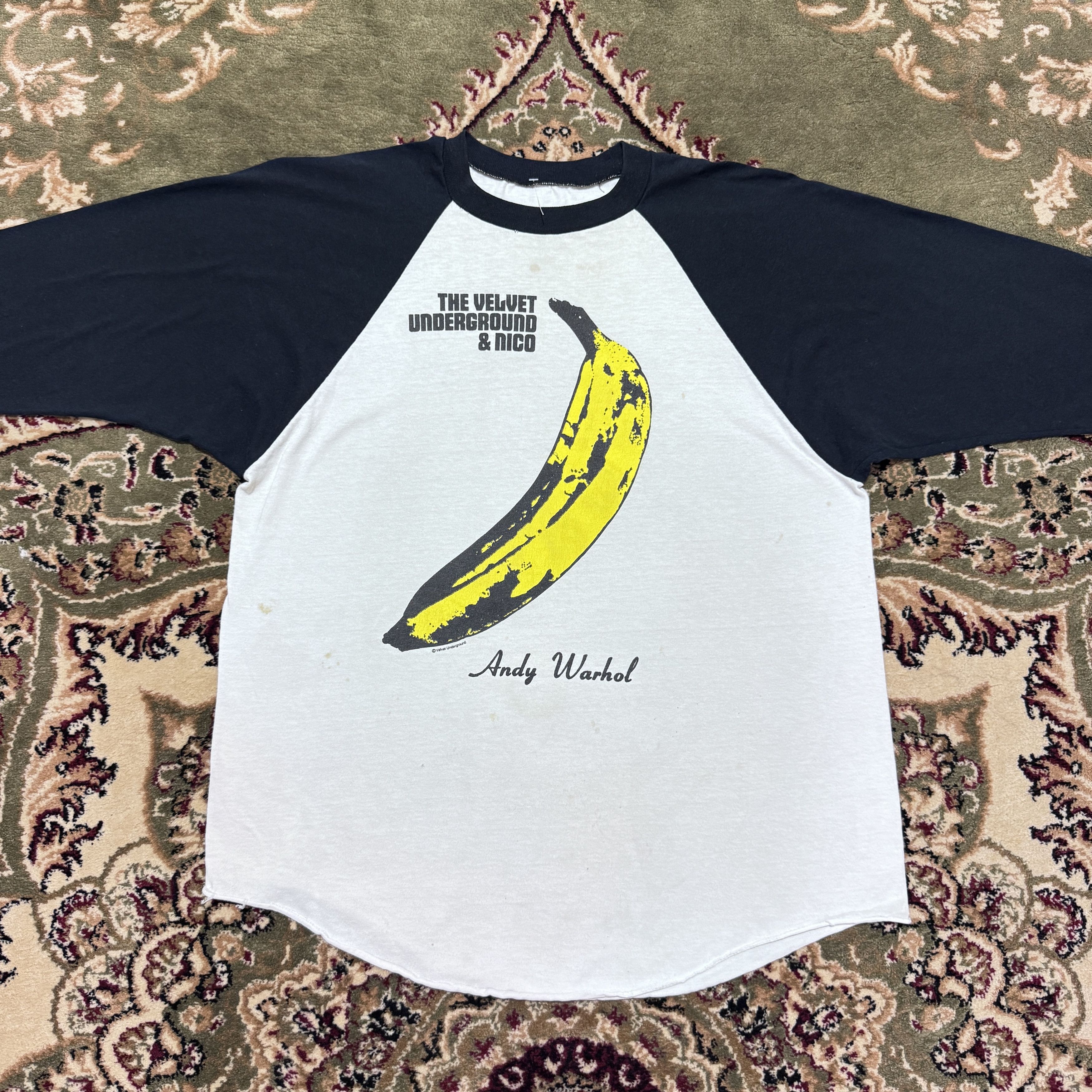 Vintage Vintage The Velvet Underground & Nico by Andy Warhol T shirt Size US M / EU 48-50 / 2 - 1 Thumbnail