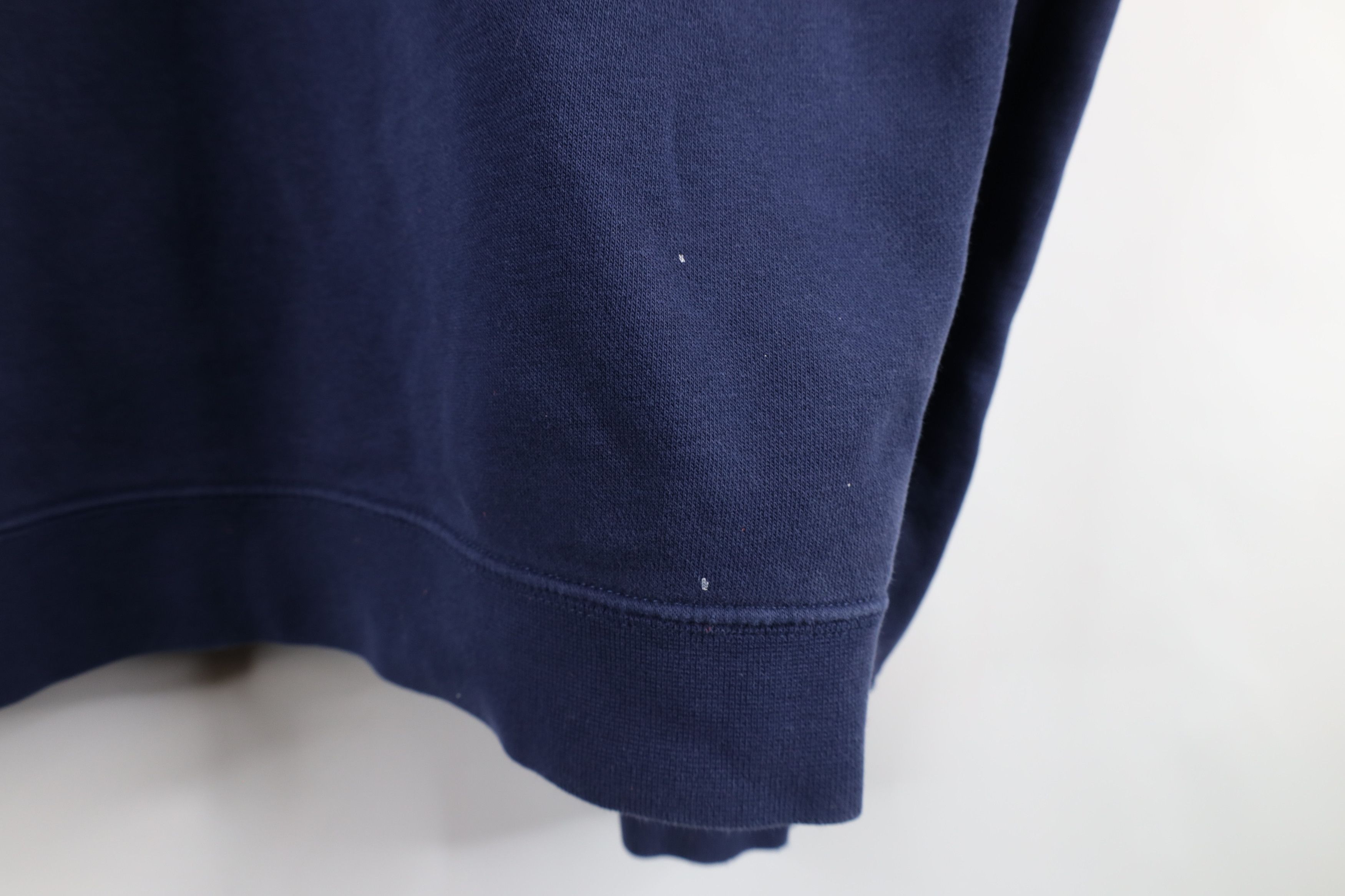 Nike × Vintage Nike Mens M University of Michigan Hoodie Sweatshirt Blue Size US L / EU 52-54 / 3 - 15 Thumbnail
