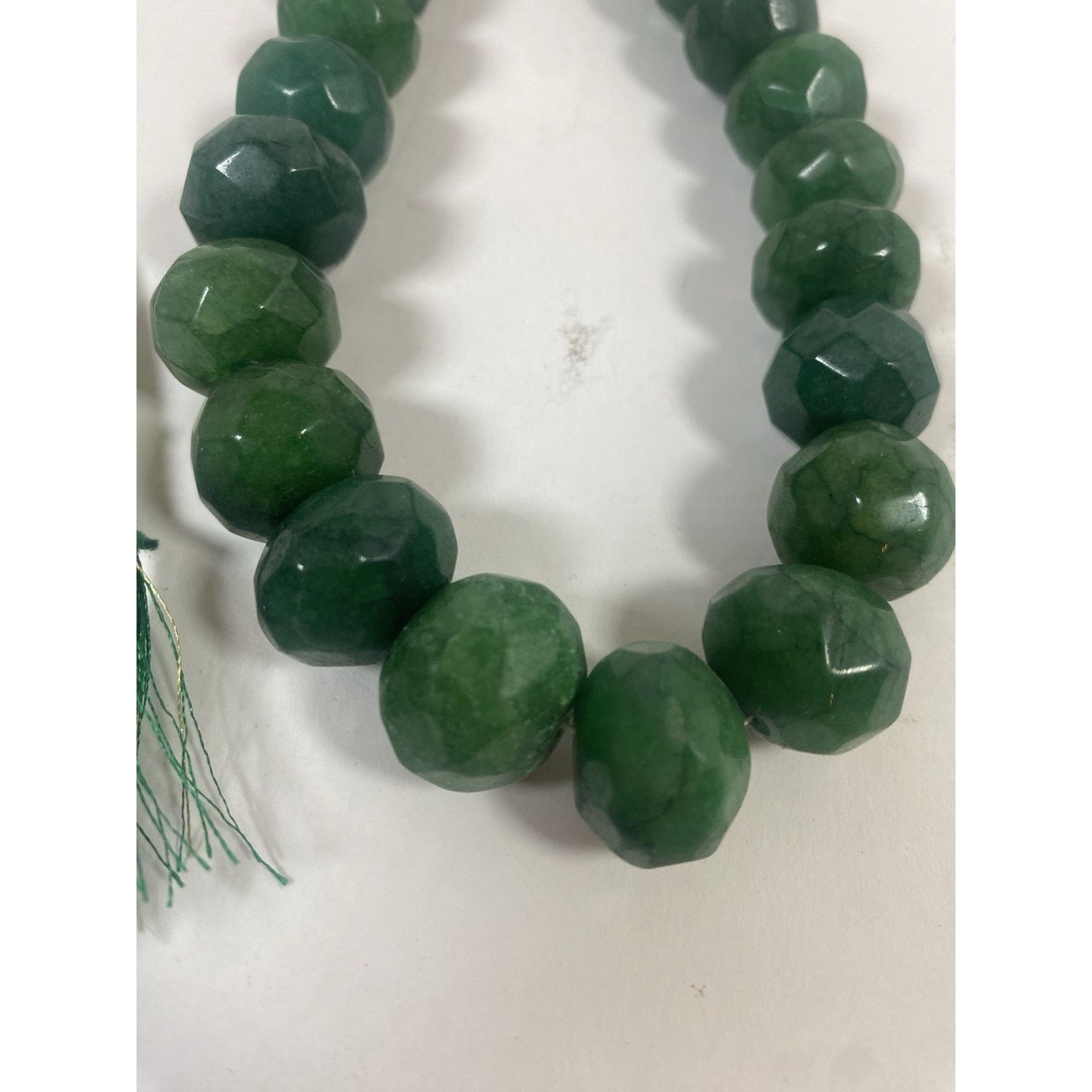 Other Jade Gemstone Faceted Bead Necklace Size ONE SIZE - 3 Thumbnail